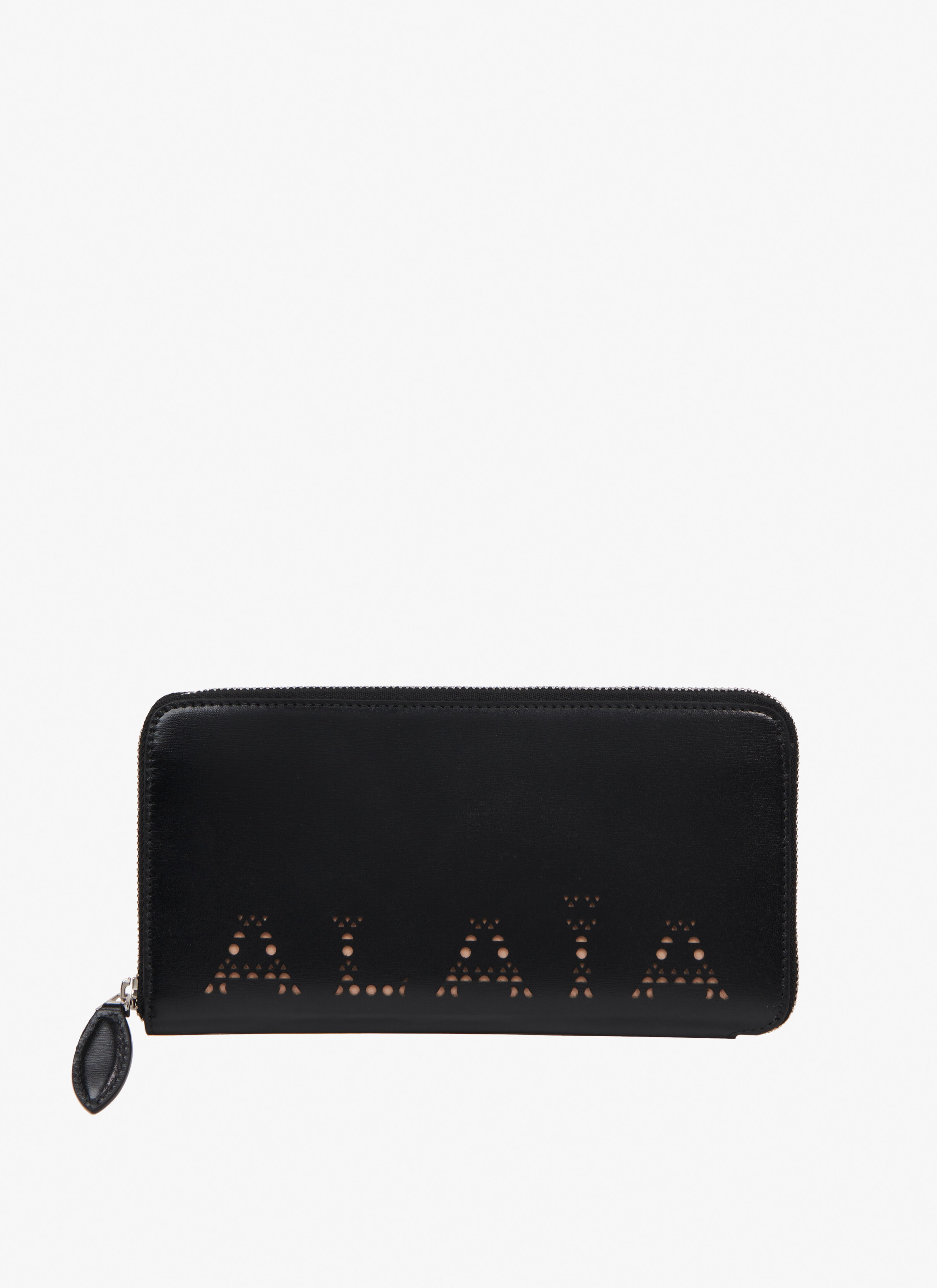 Zipped leather wallet
 maison-alaia.com