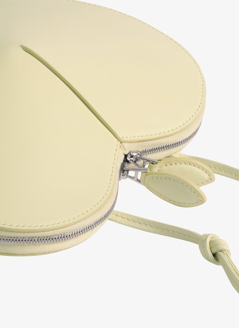 Alaïa, Le Coeur yellow leather crossbody bag