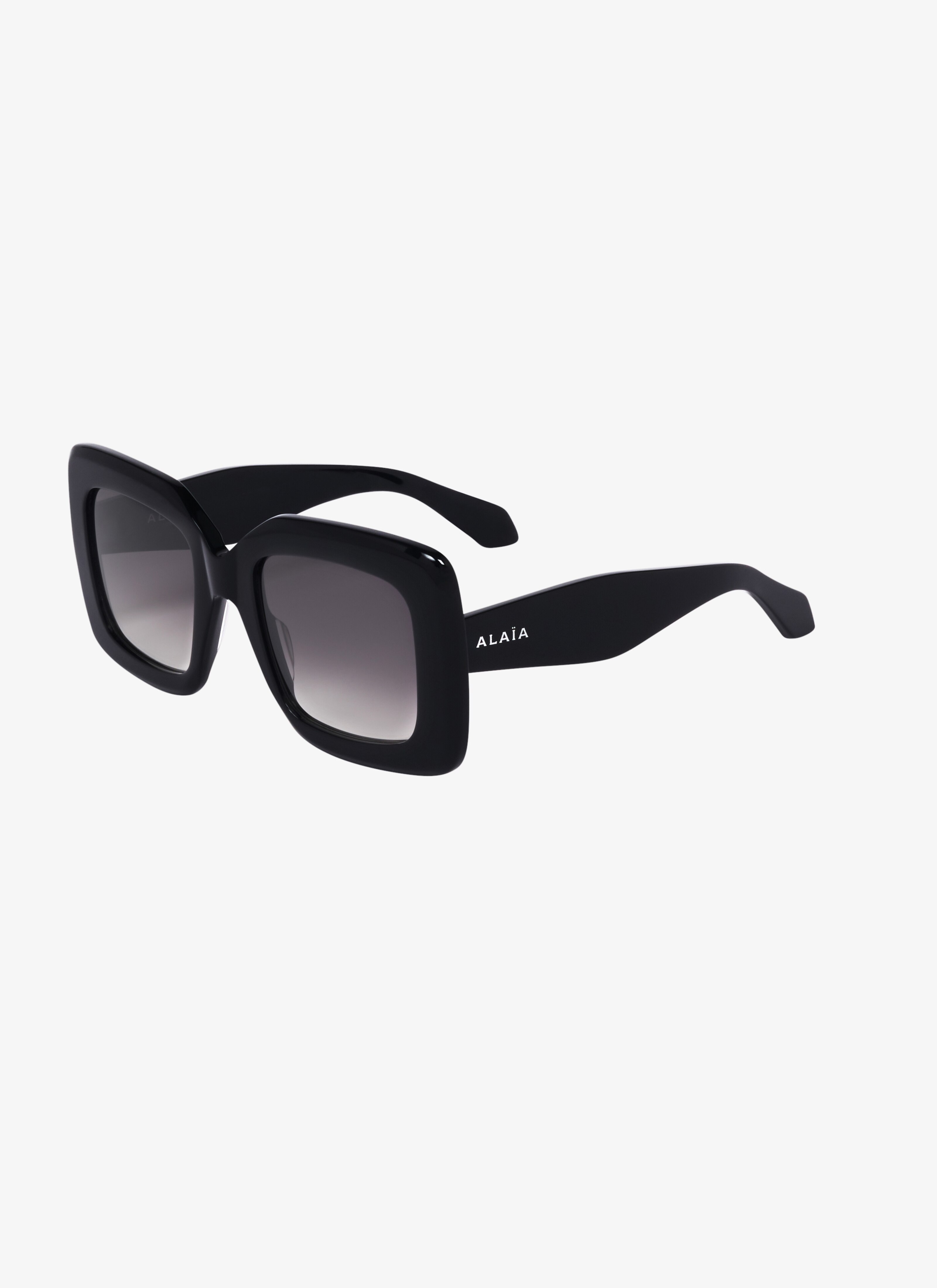 ALAÏA BLACK SQUARED SUNGLASSES