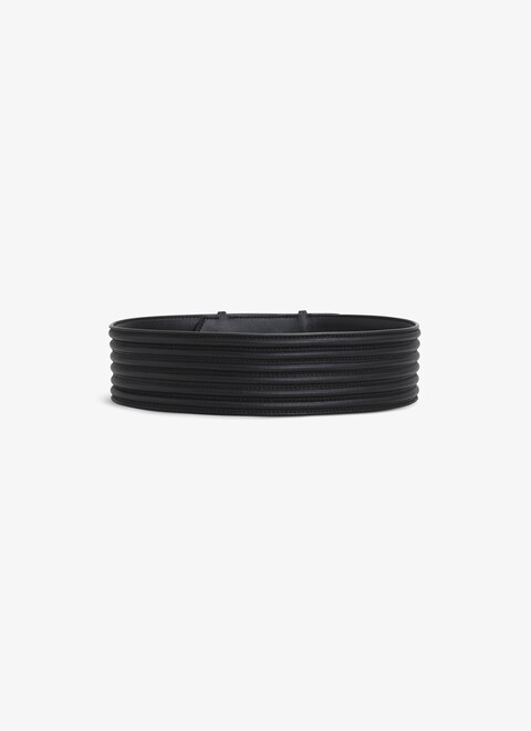 PADDED BELT IN CALFSKIN - maison-alaia.com