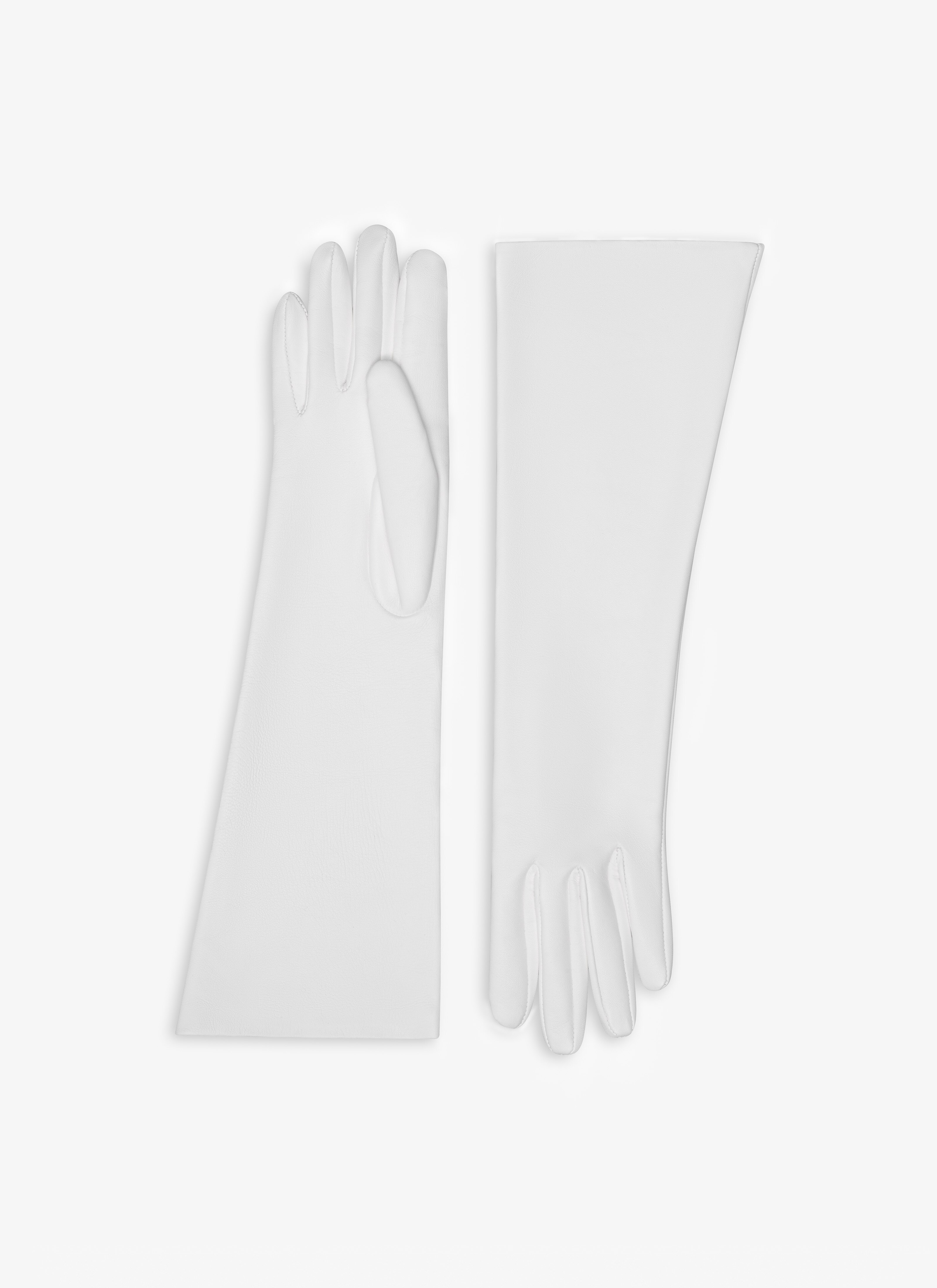 Opera leather gloves maison-alaia.com
