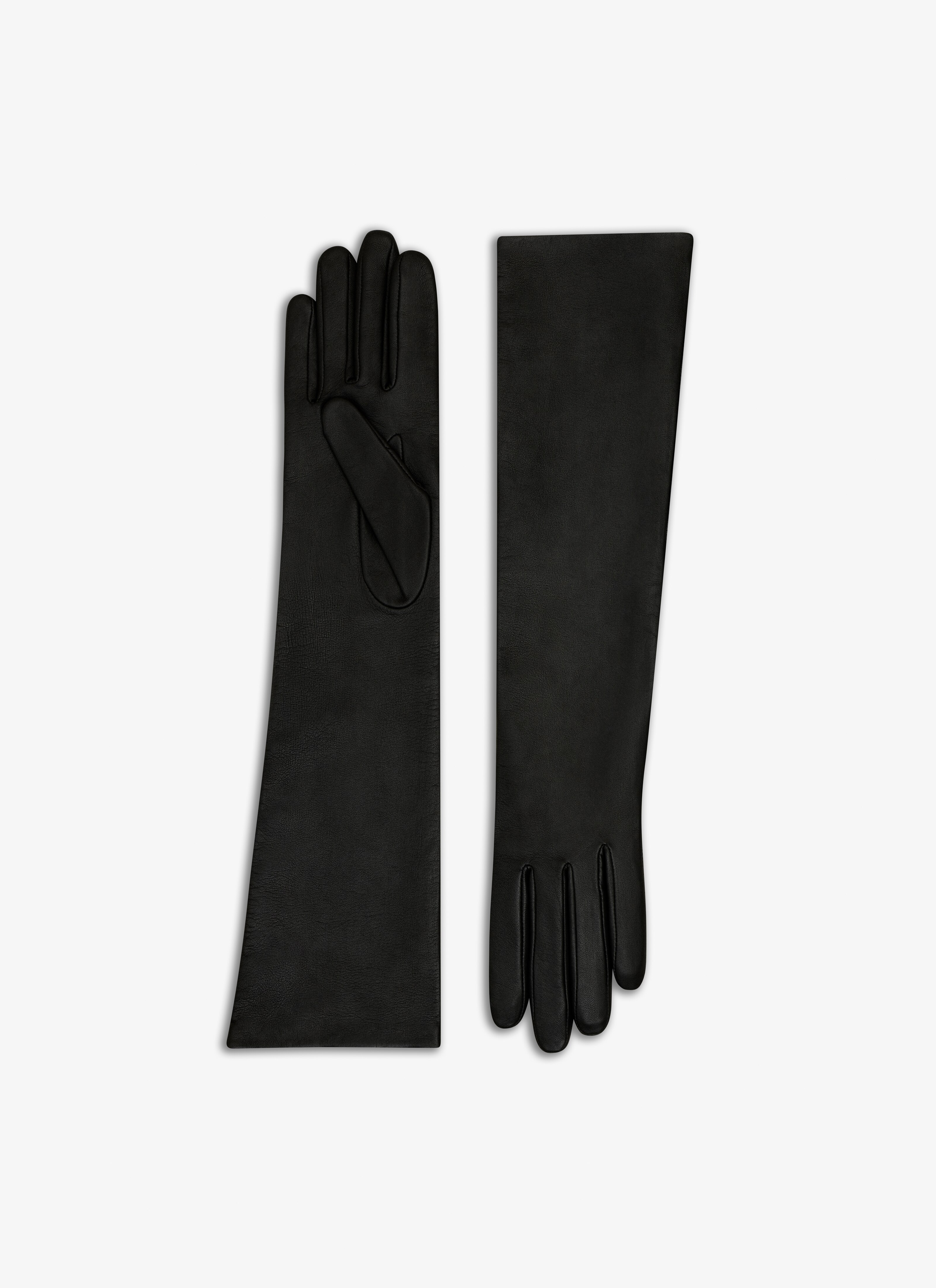 Opernhandschuhe aus Leder
 maison-alaia.com