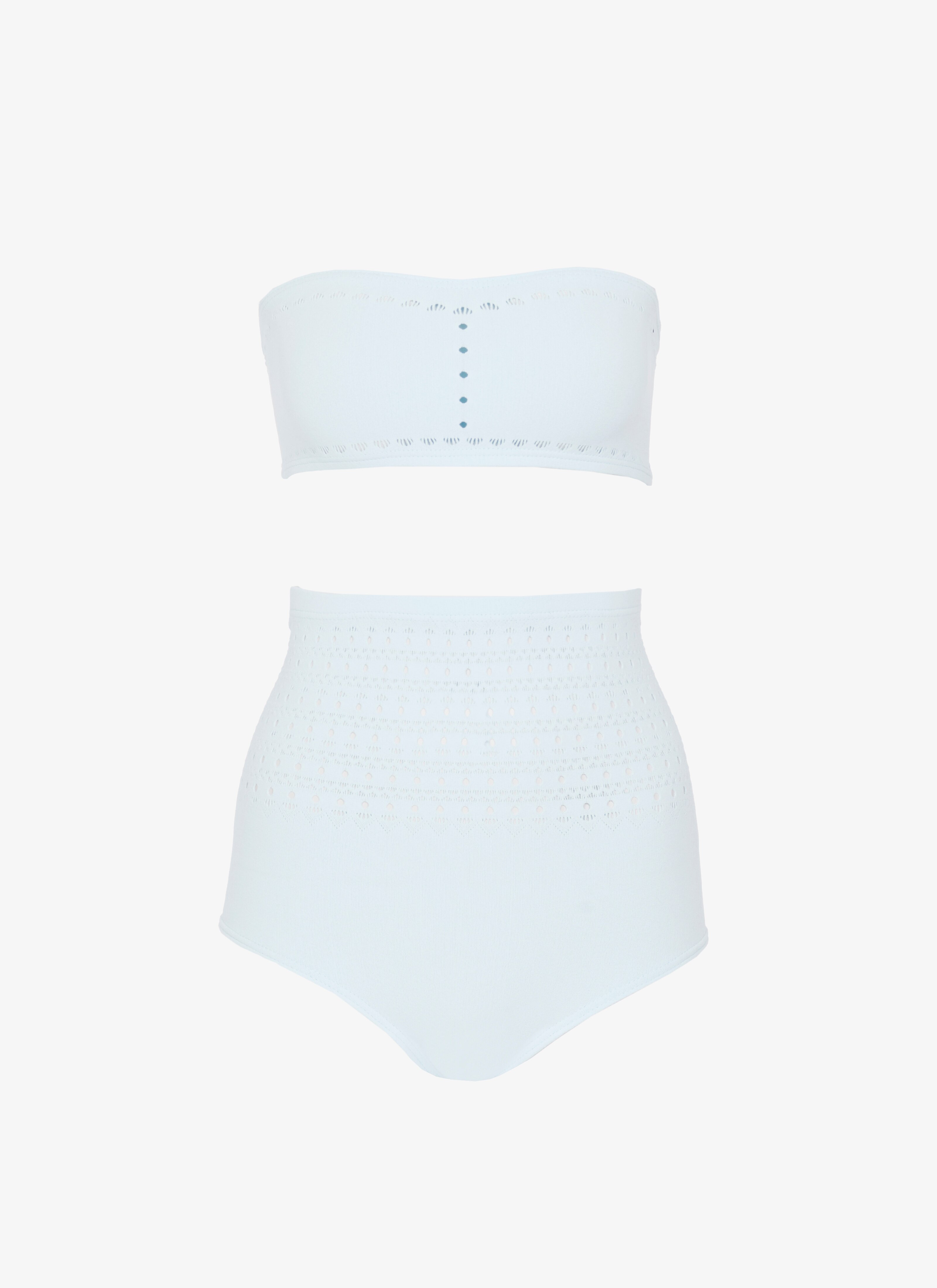 ALAÏA SKY BIKINI SEAMLESS SWIMSUIT