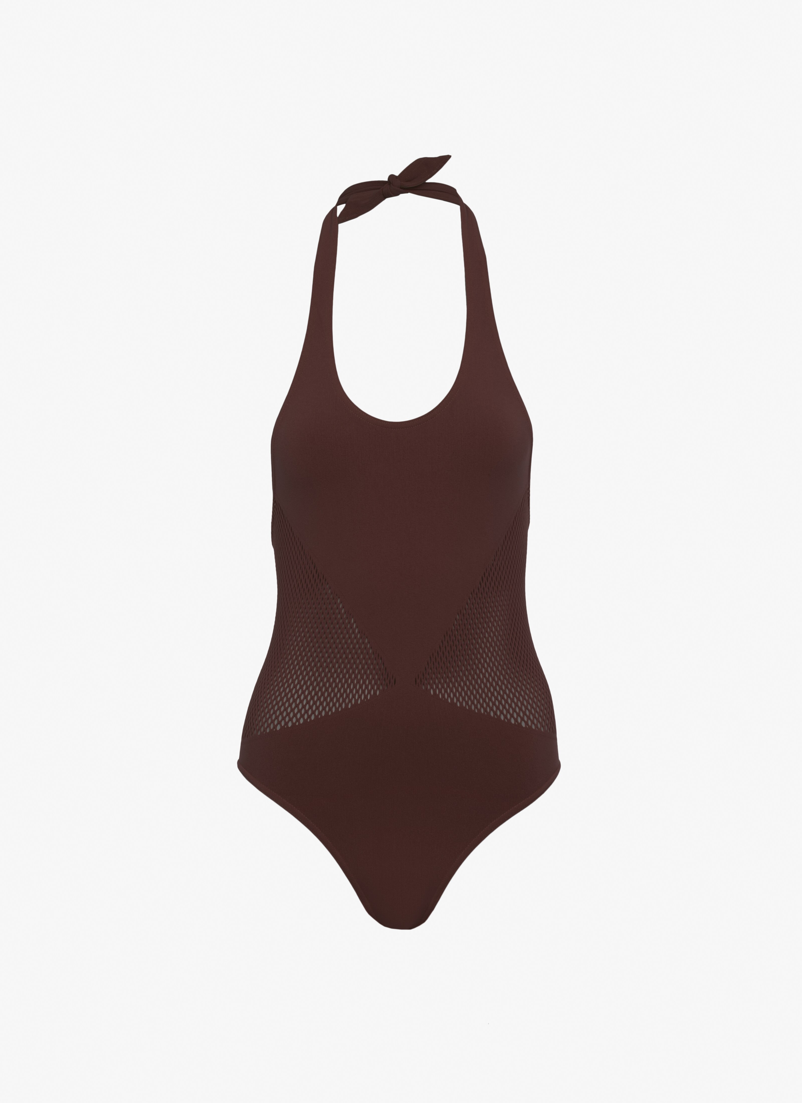 One-piece openback swimsuit maison-alaia.com