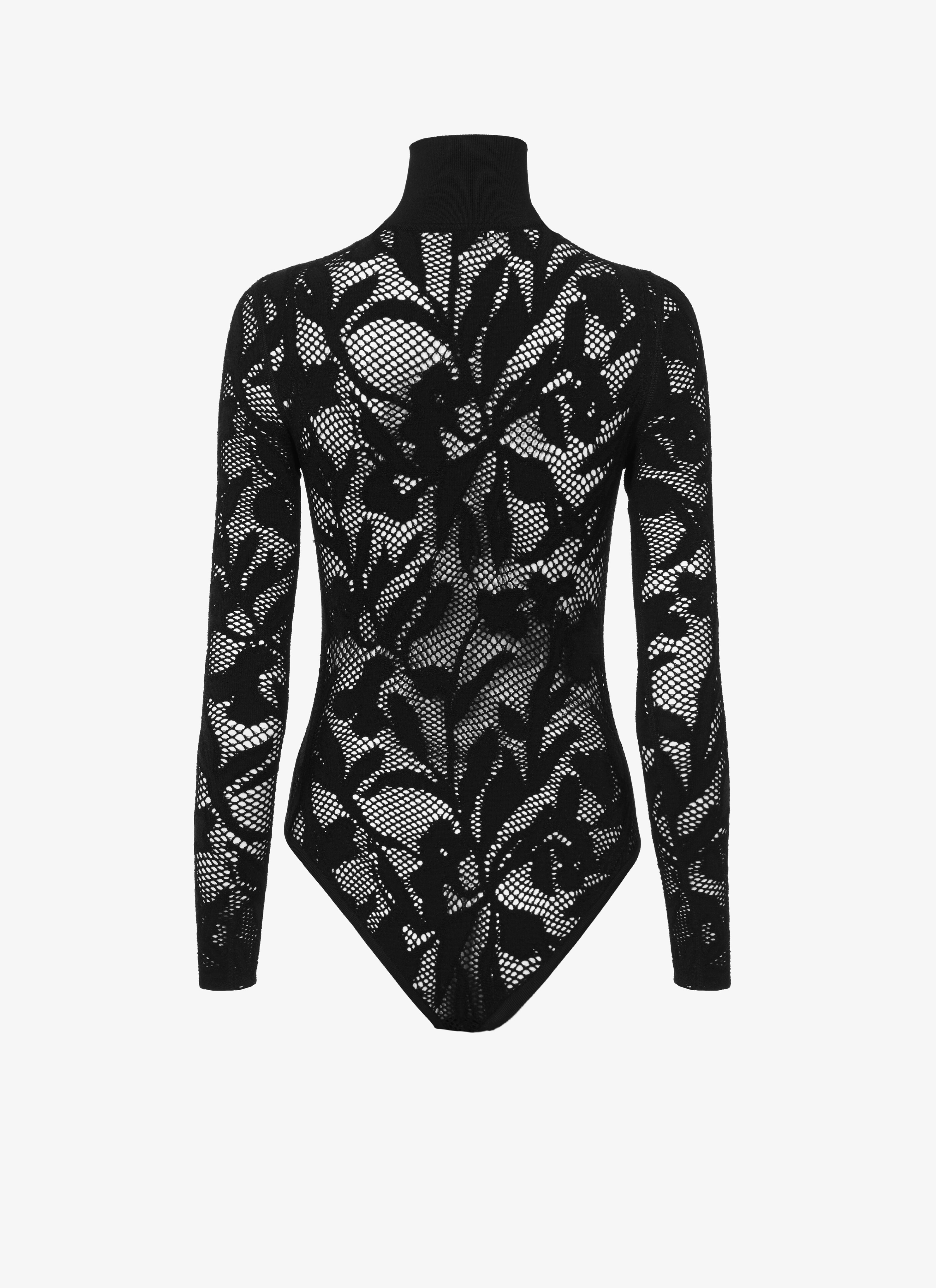 ALAÏA BLACK LACE BODY