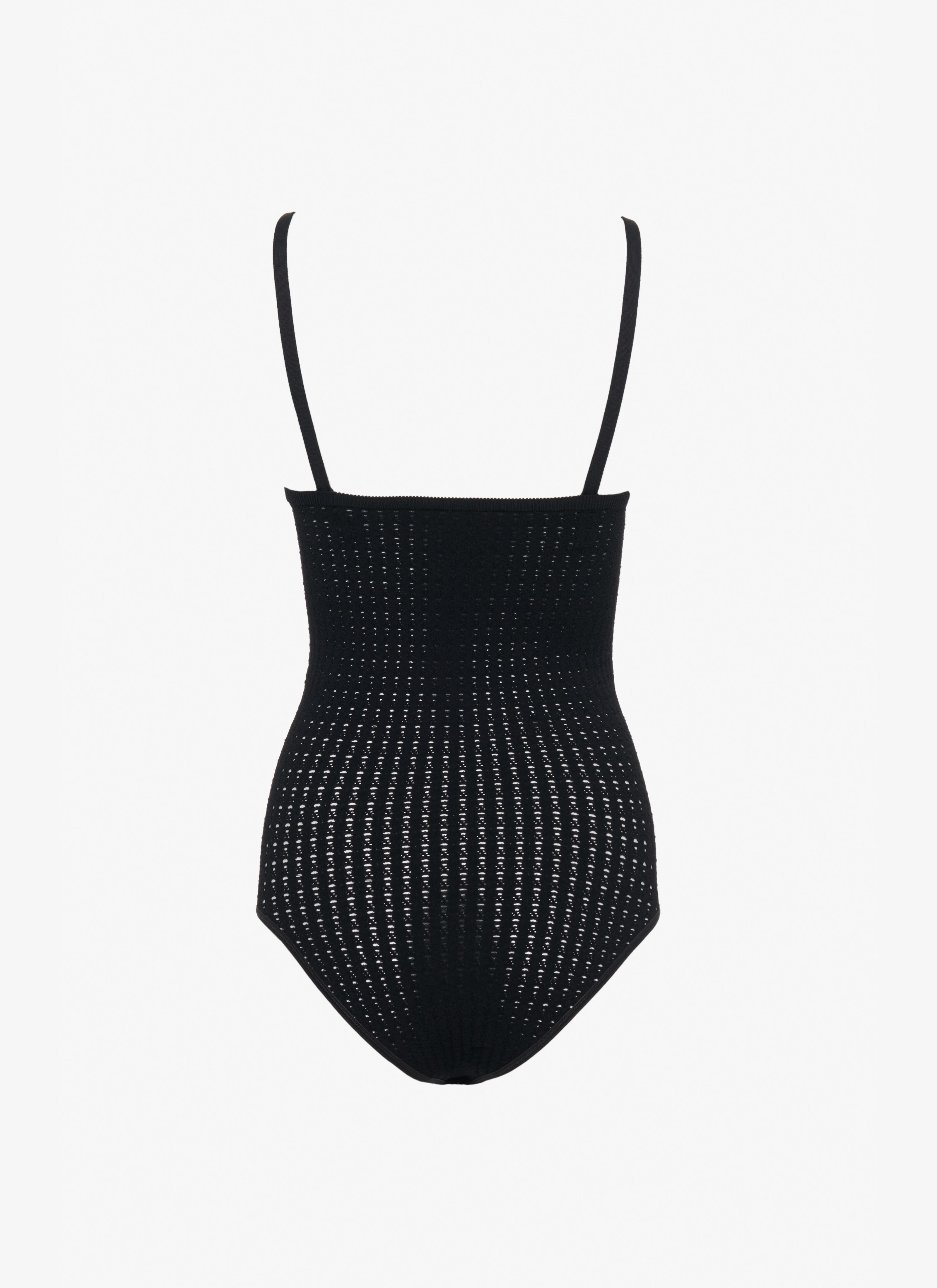 ALAÏA BLACK VIENNE BODY WITH STRAPS