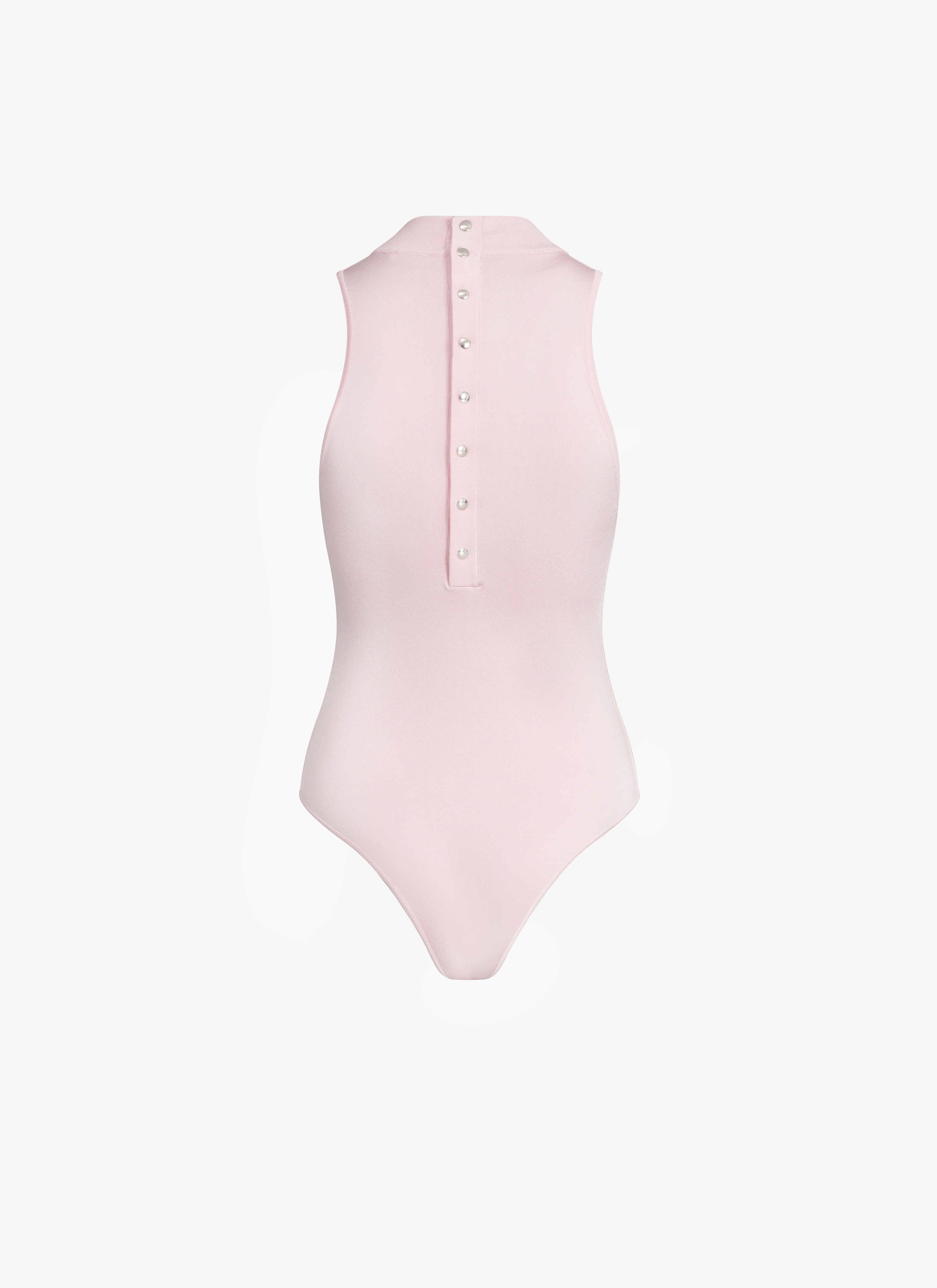 High neck sleeveless body - maison-alaia.com