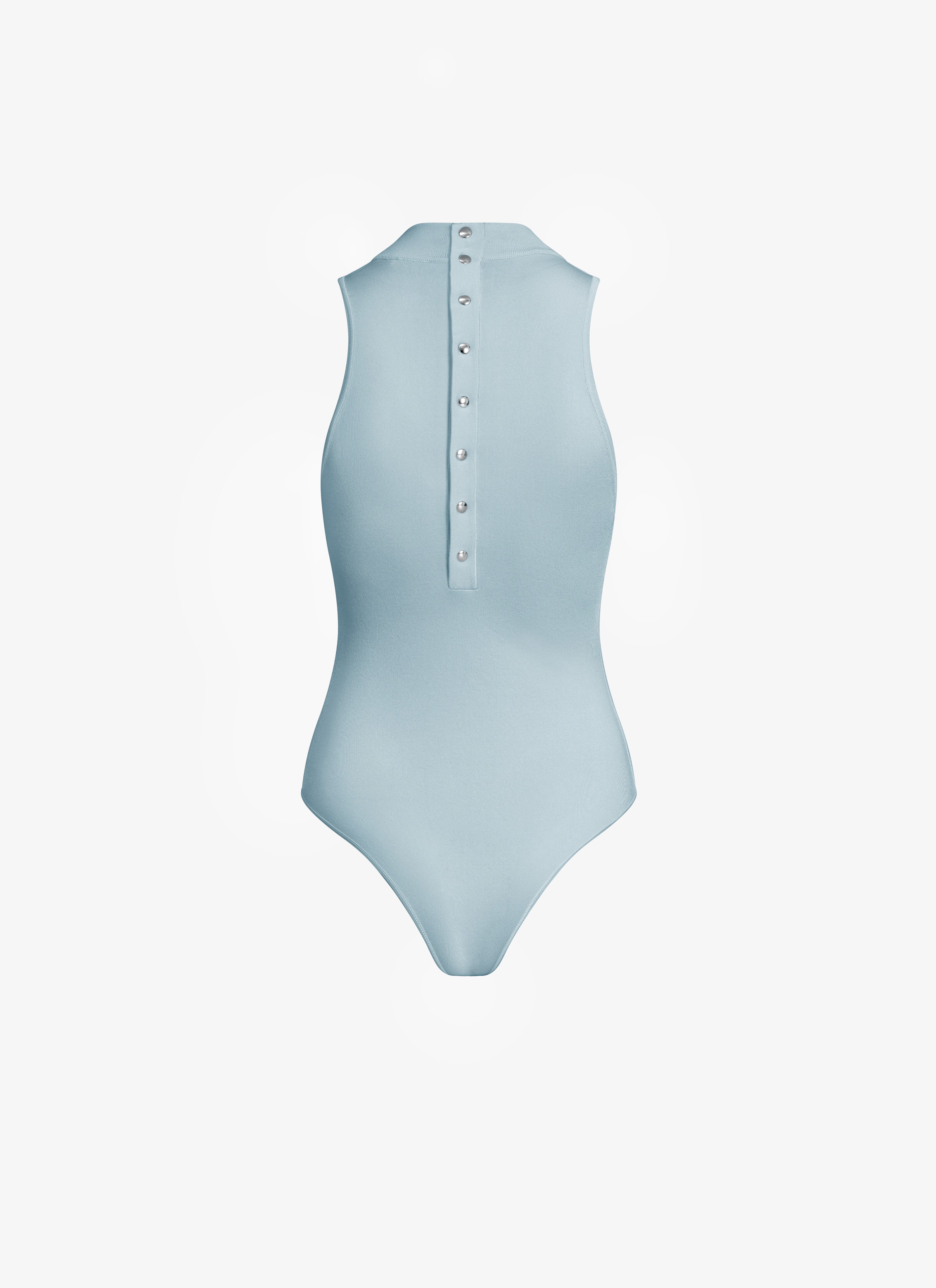 High neck sleeveless body - maison-alaia.com