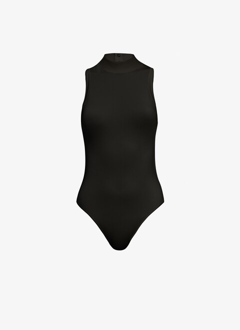 High neck sleeveless body - maison-alaia.com