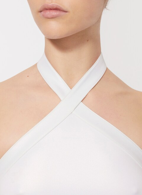 One-piece Backless Swimsuit - maison-alaia.com