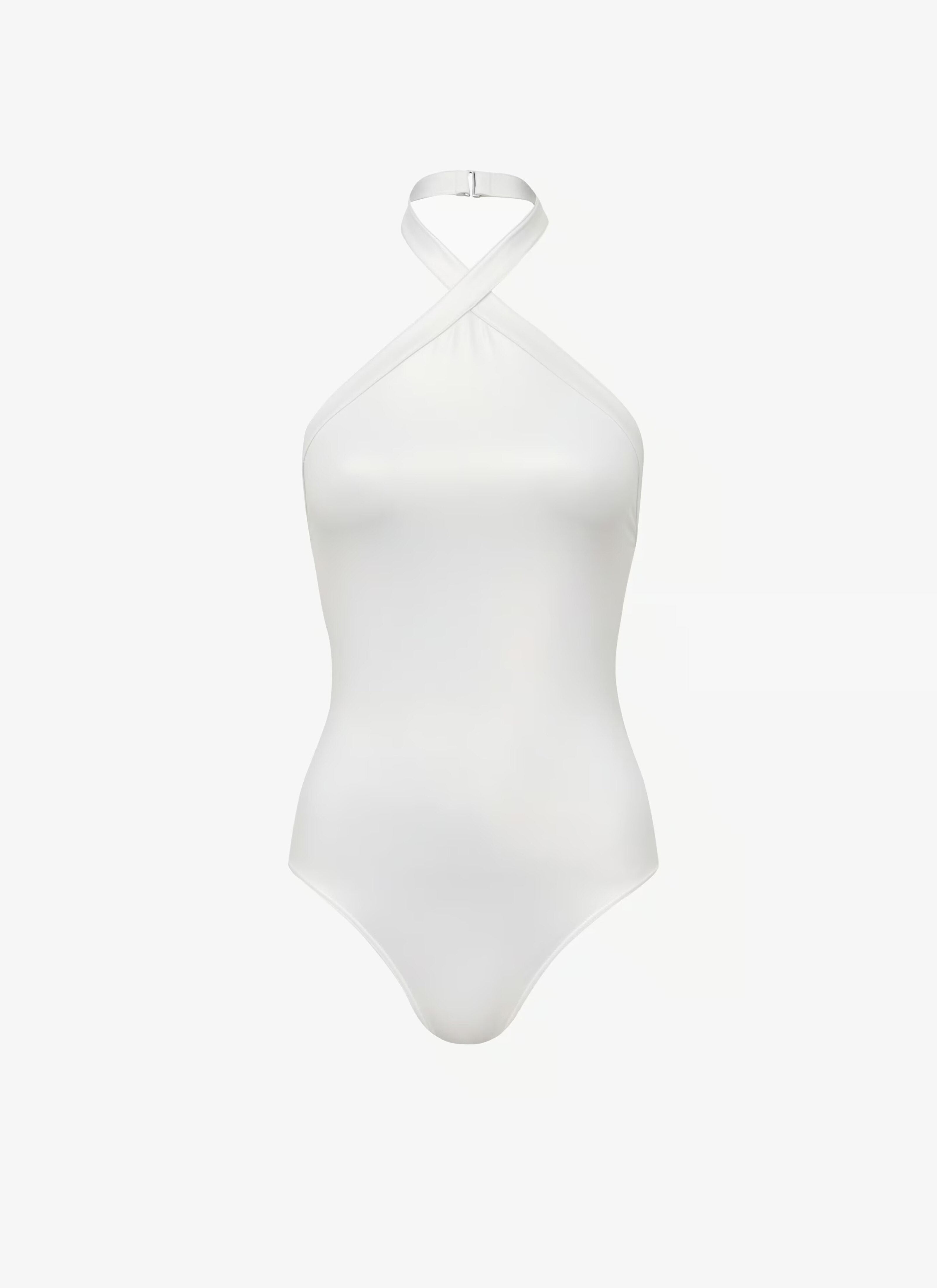 One-piece Backless Swimsuit - maison-alaia.com