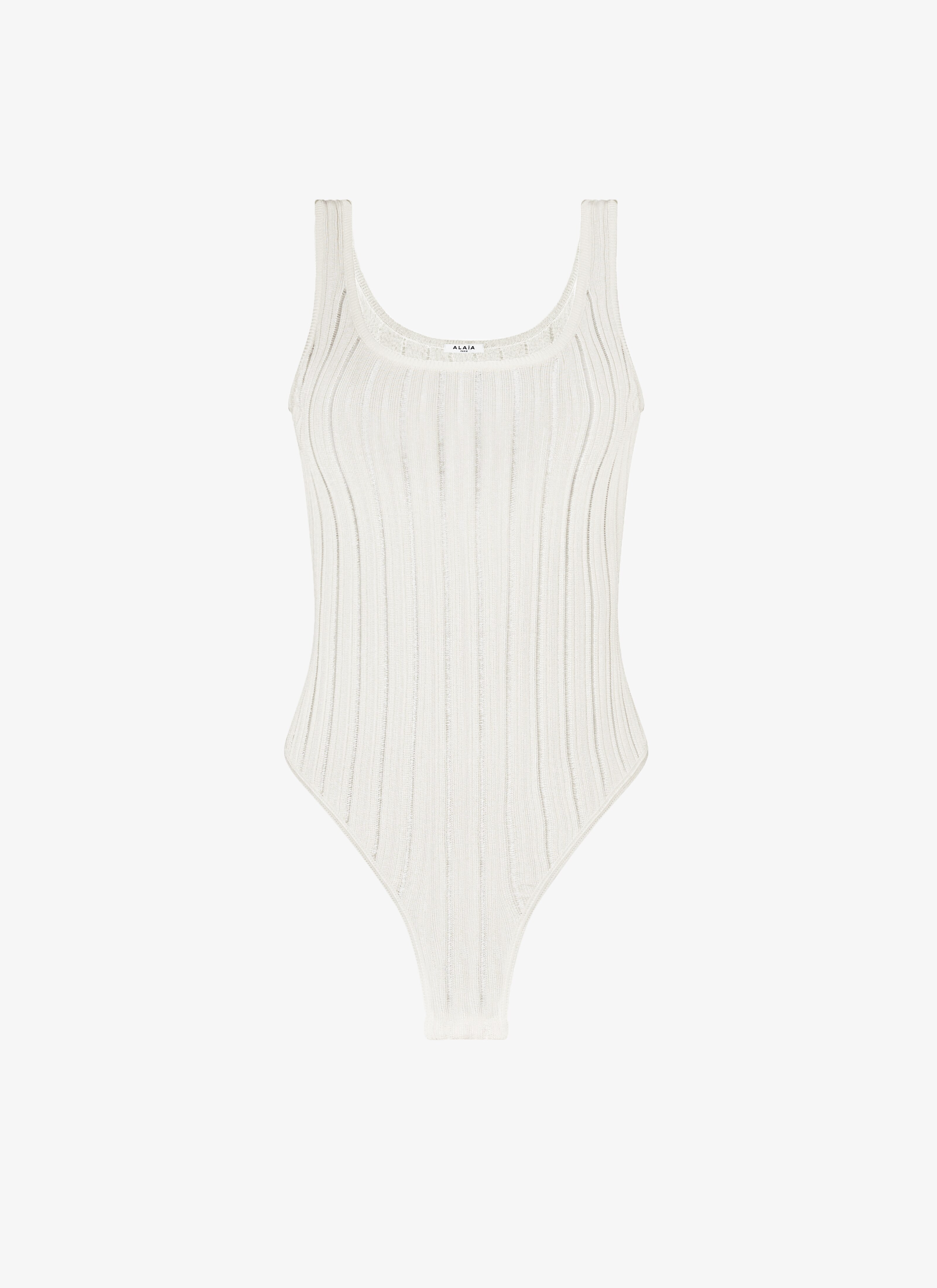 Shiny crinoline tank body - maison-alaia.com