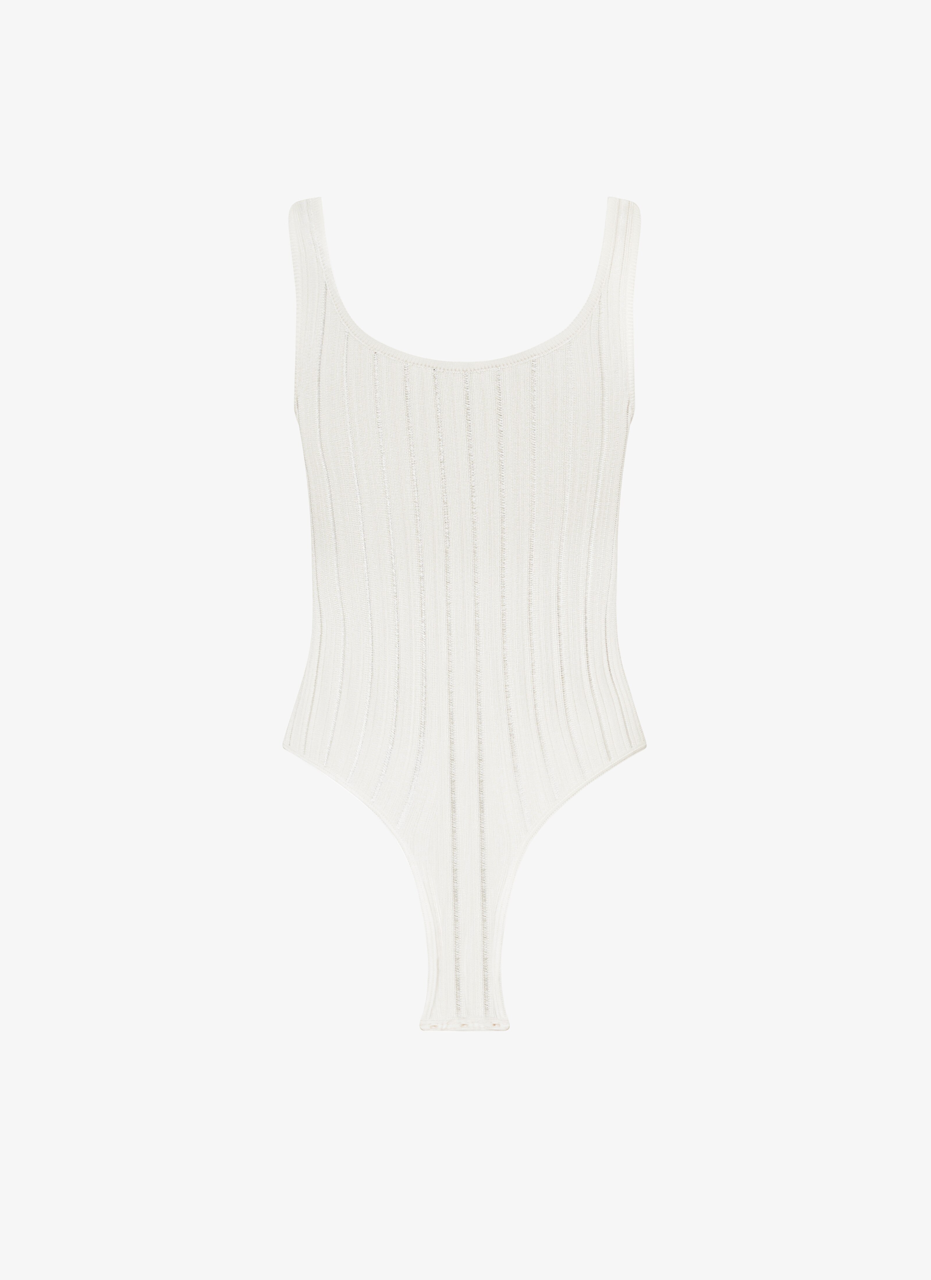 Shiny crinoline tank body - maison-alaia.com