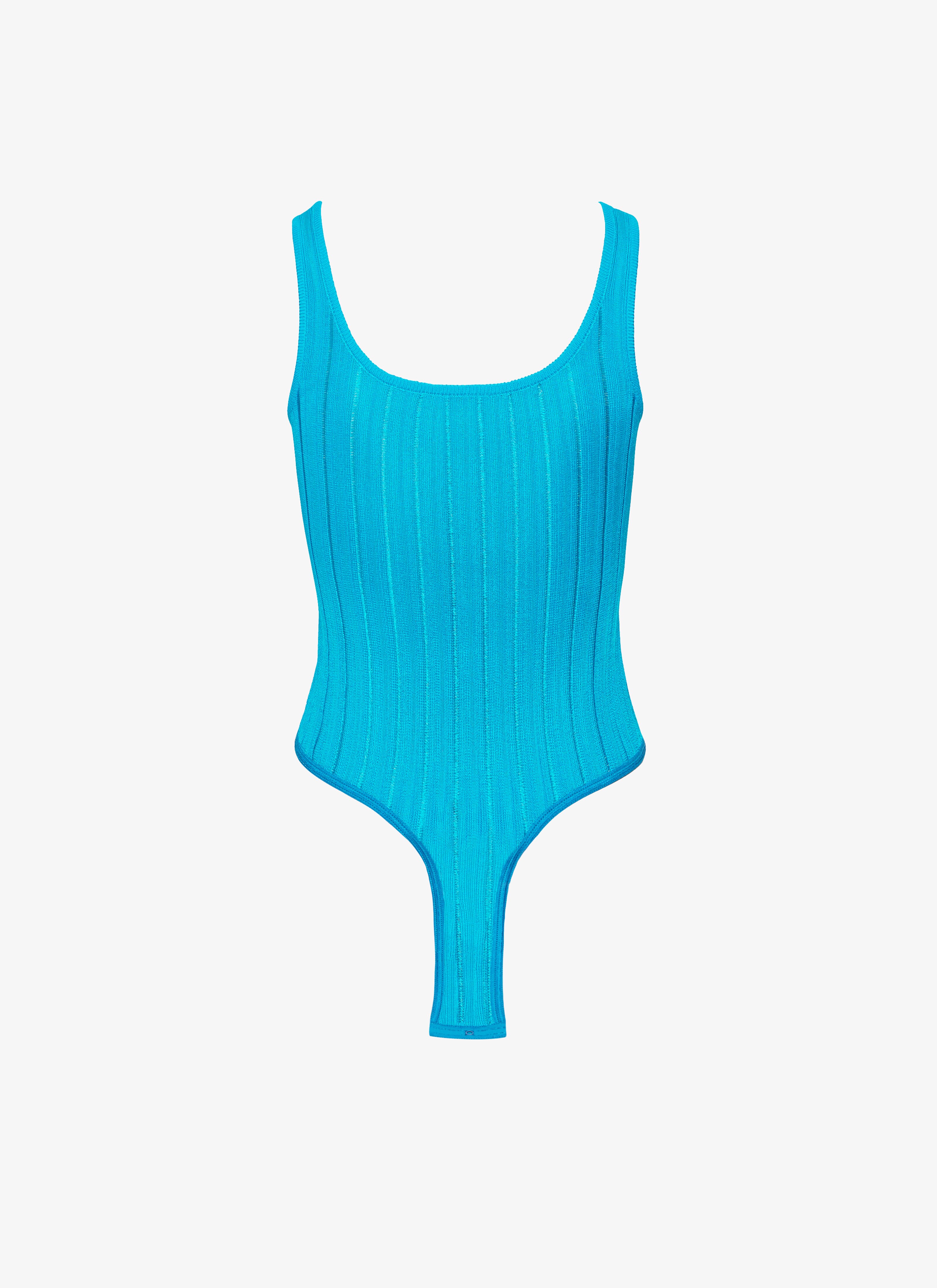 Shiny crinoline tank body - maison-alaia.com