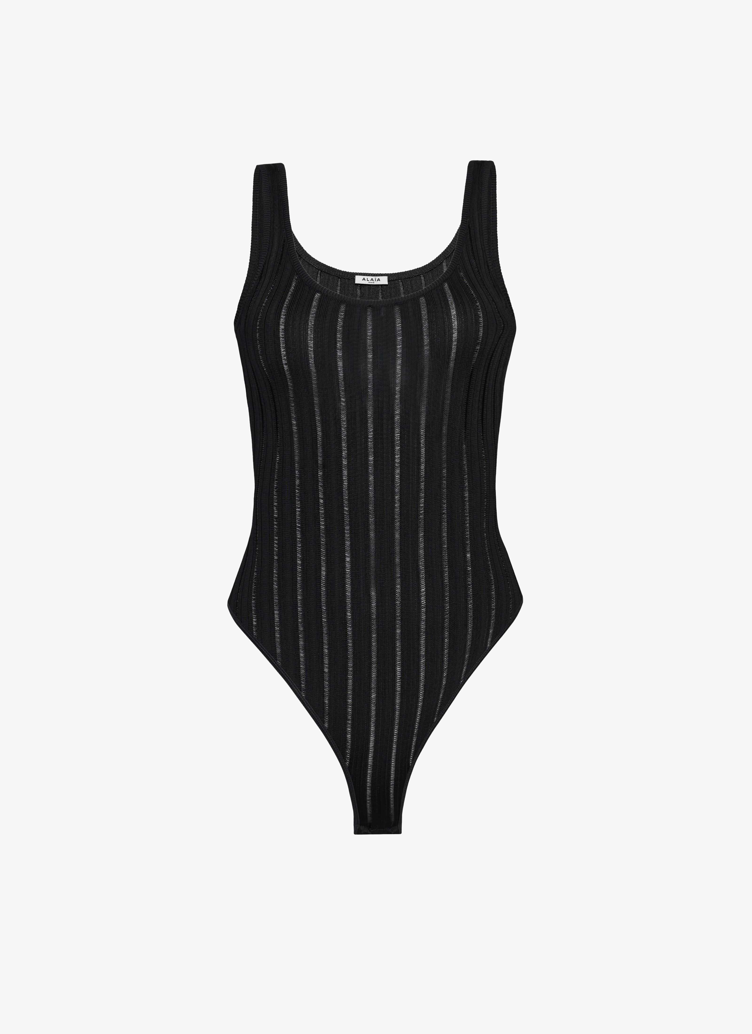 Shiny crinoline tank body - maison-alaia.com