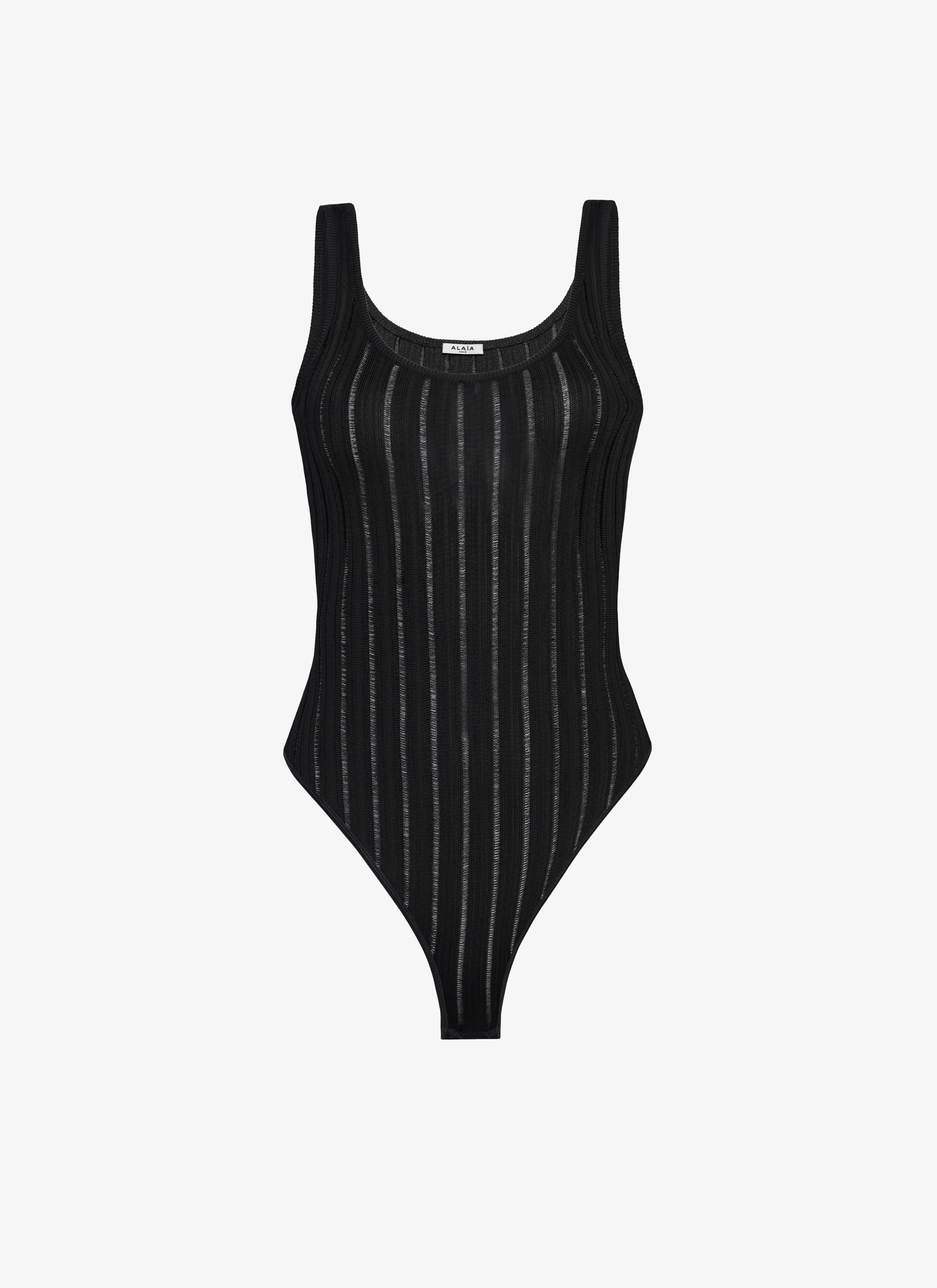 Shiny crinoline tank body maison-alaia.com