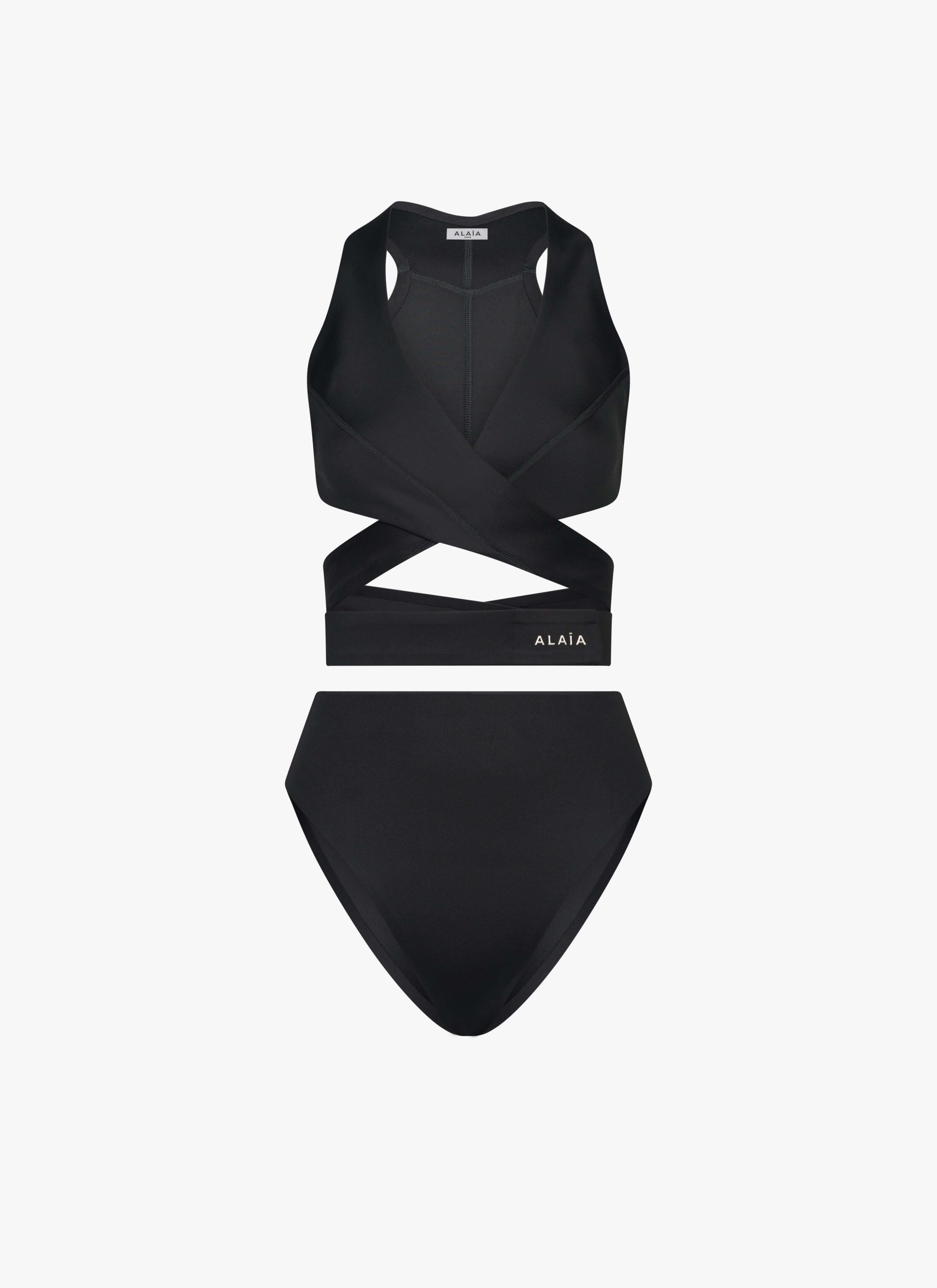 BIKINI AUS NEOPREN-JERSEY - maison-alaia.com