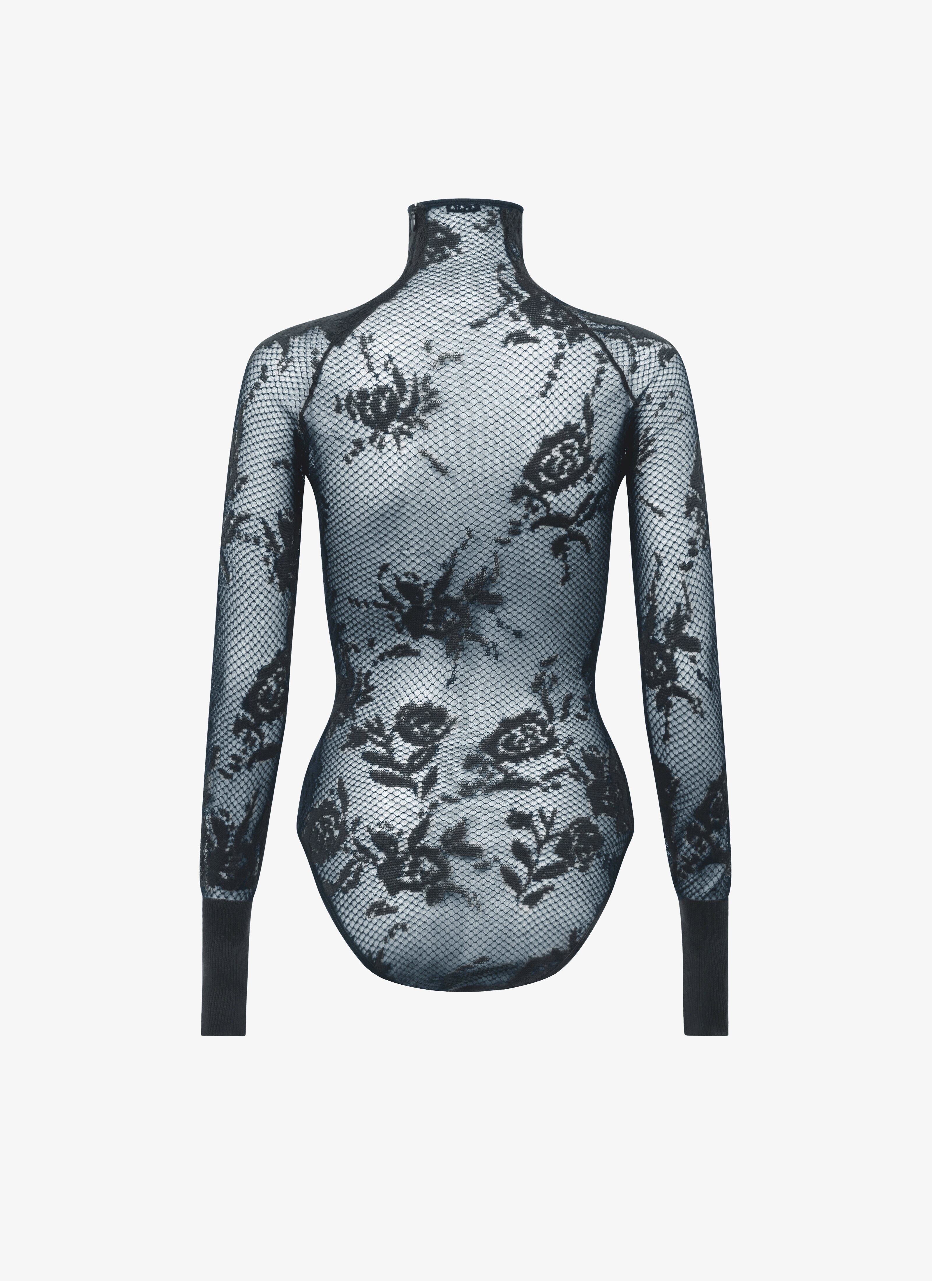 ALAÏA BLUE LACE KNIT BODY