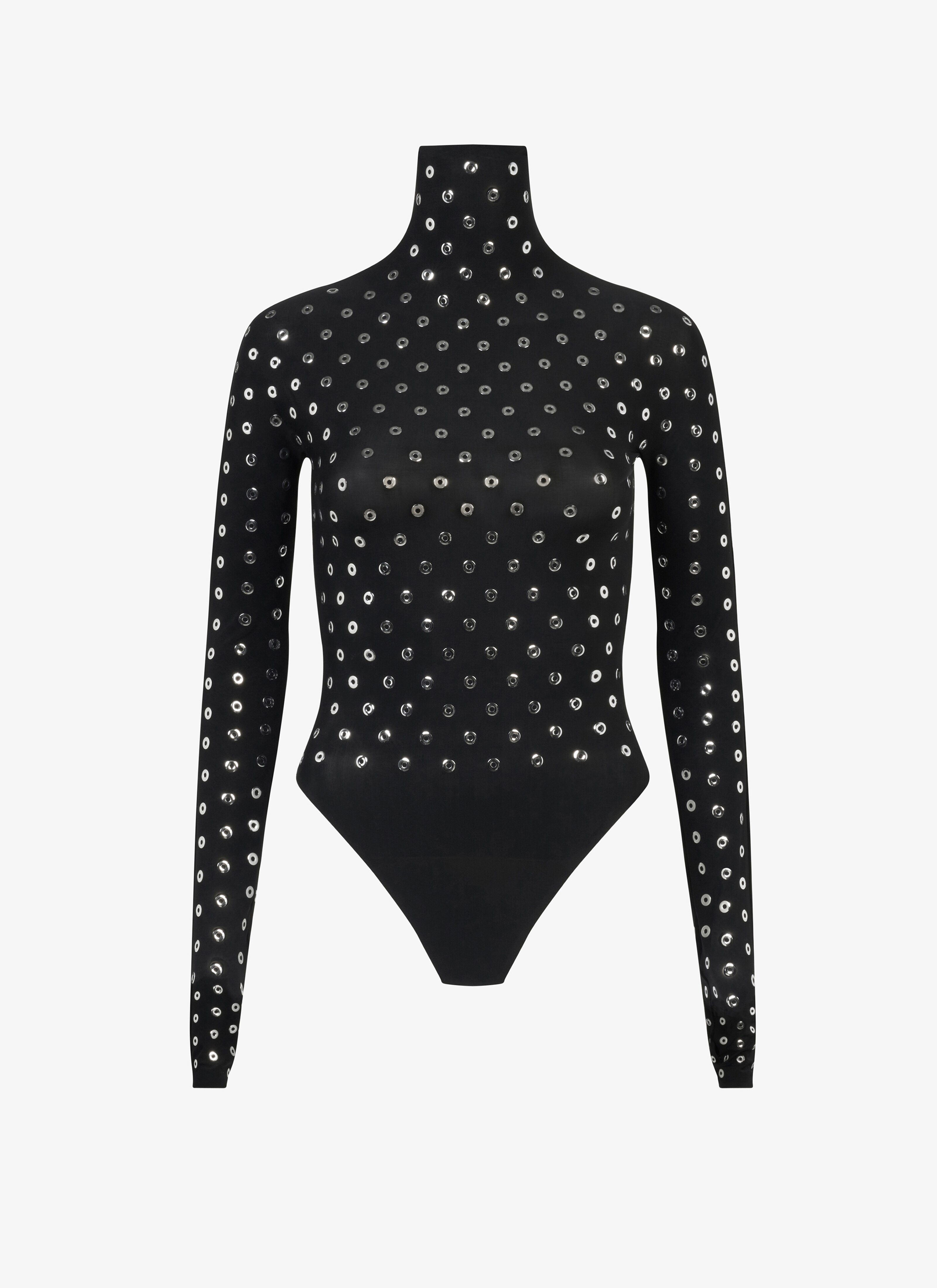 Eyelet jersey body maison-alaia.com