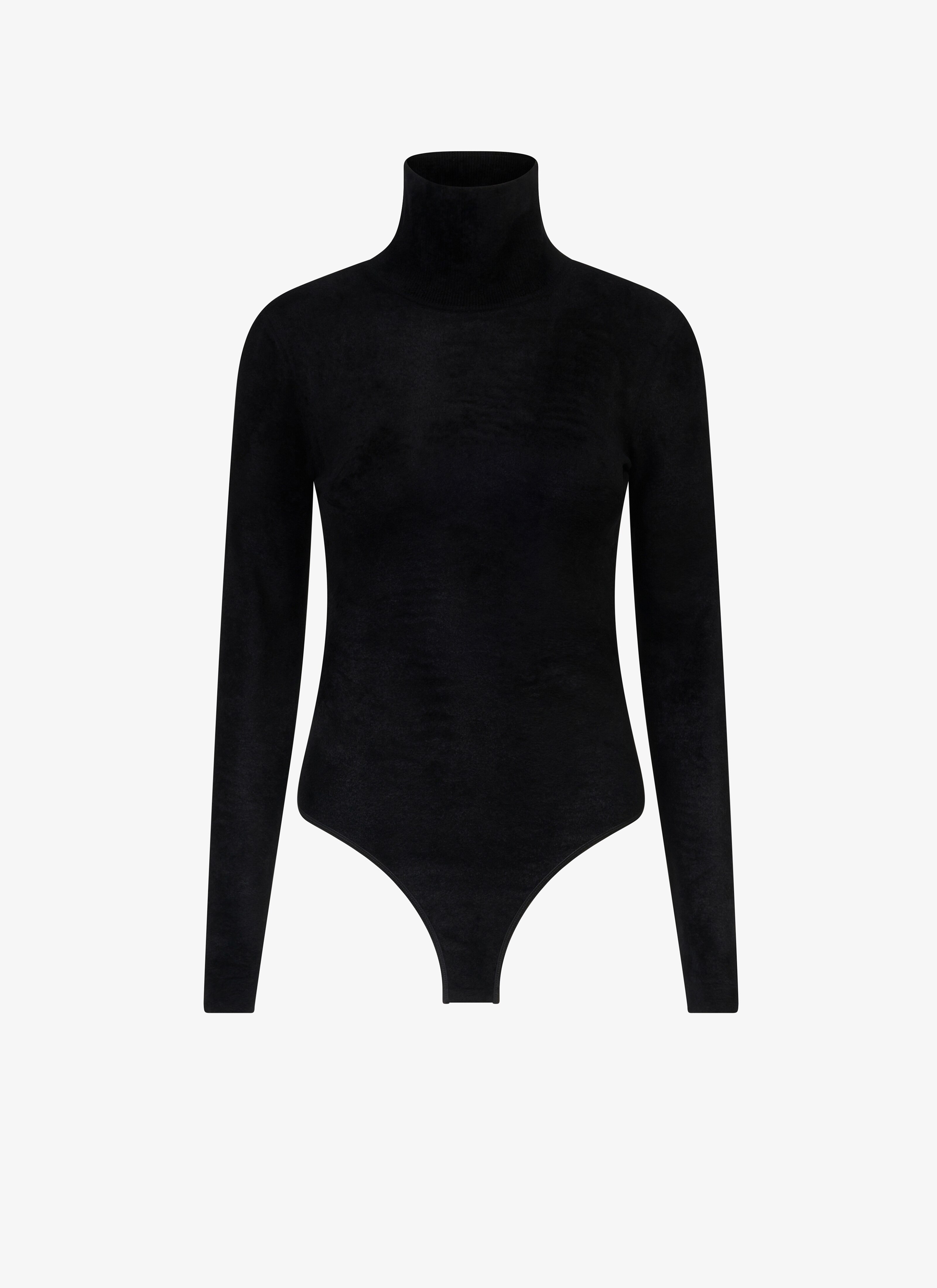 Velvet highneck body maison-alaia.com