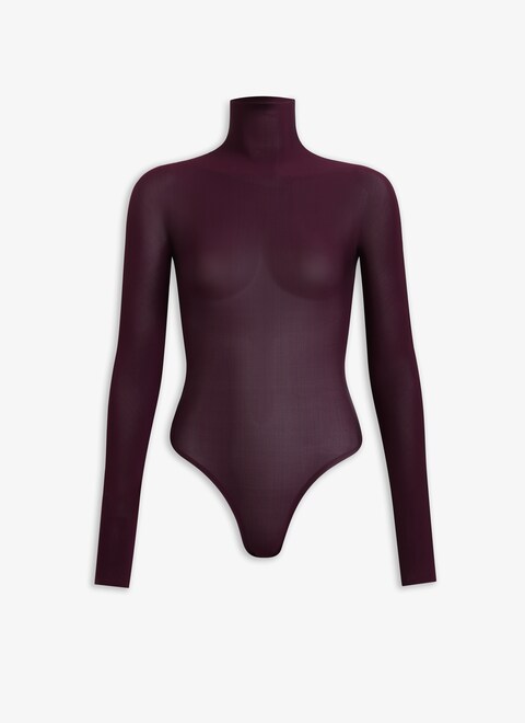 HIGH NECK JERSEY BODY  - maison-alaia.com