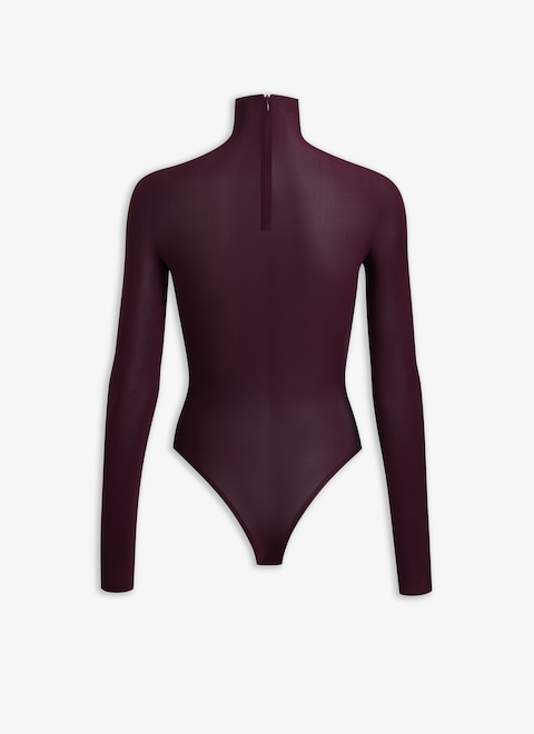 HIGH NECK JERSEY BODY  - maison-alaia.com