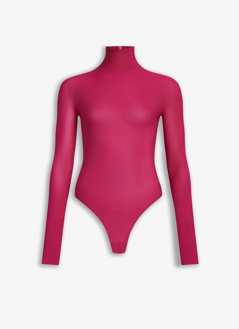 HIGH NECK JERSEY BODY  - maison-alaia.com