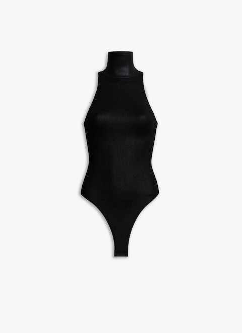 HIGH NECK COATED BODY - maison-alaia.com