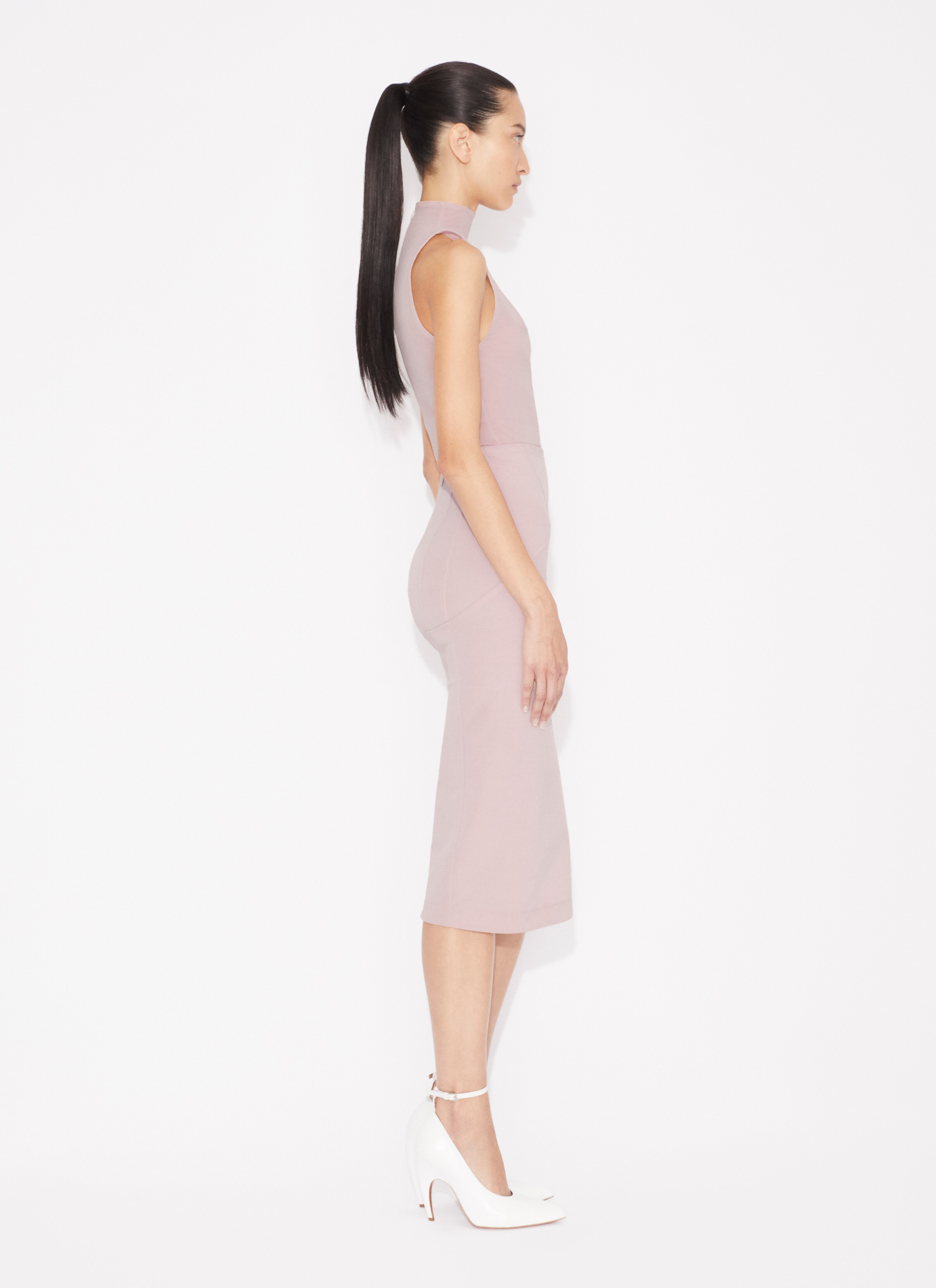 ALAÏA NUDE CUT-OUT BODY