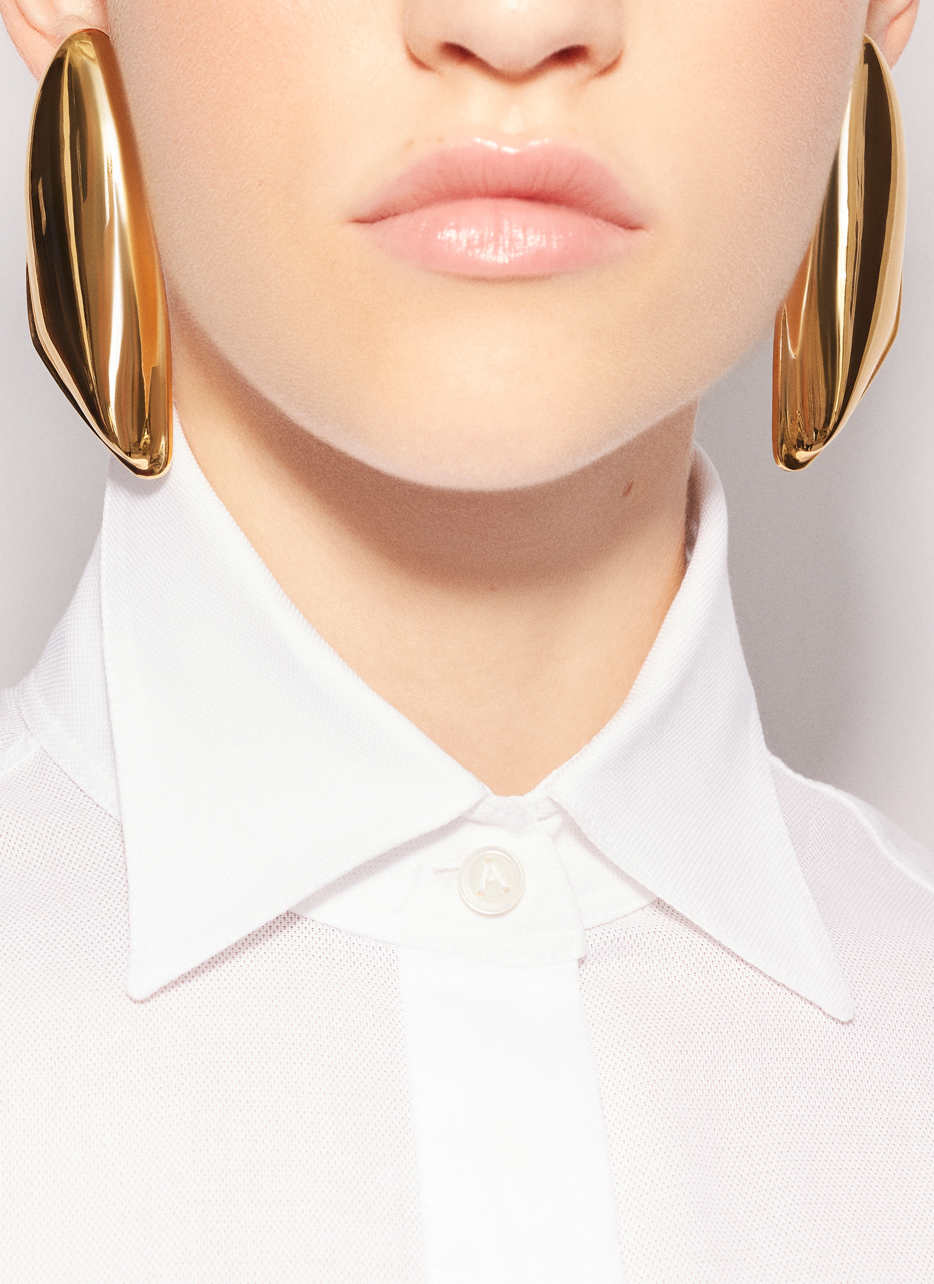 ALAÏA WHITE LAYER BODY-SHIRT