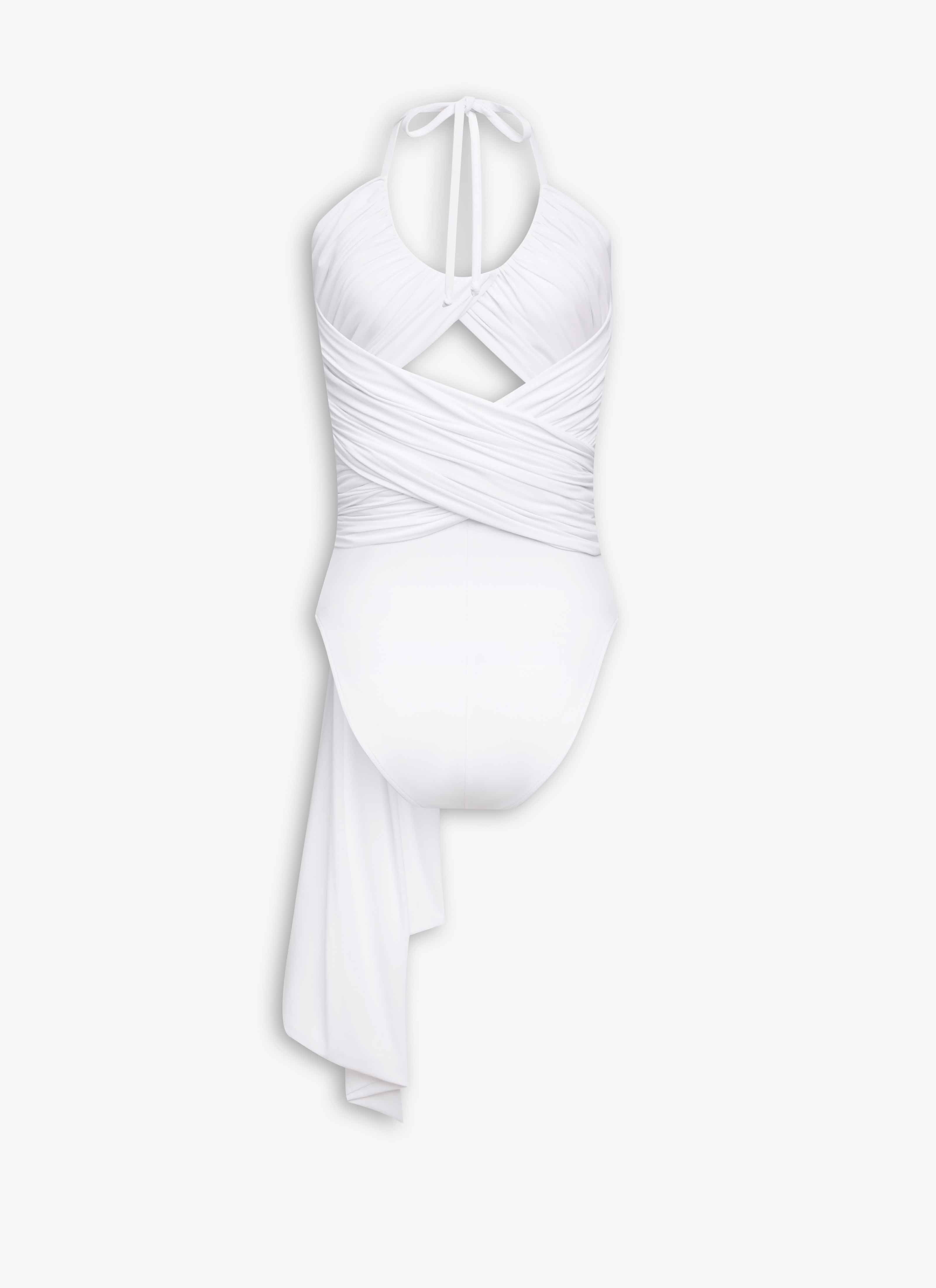 ALAÏA WEIß BADEANZUG