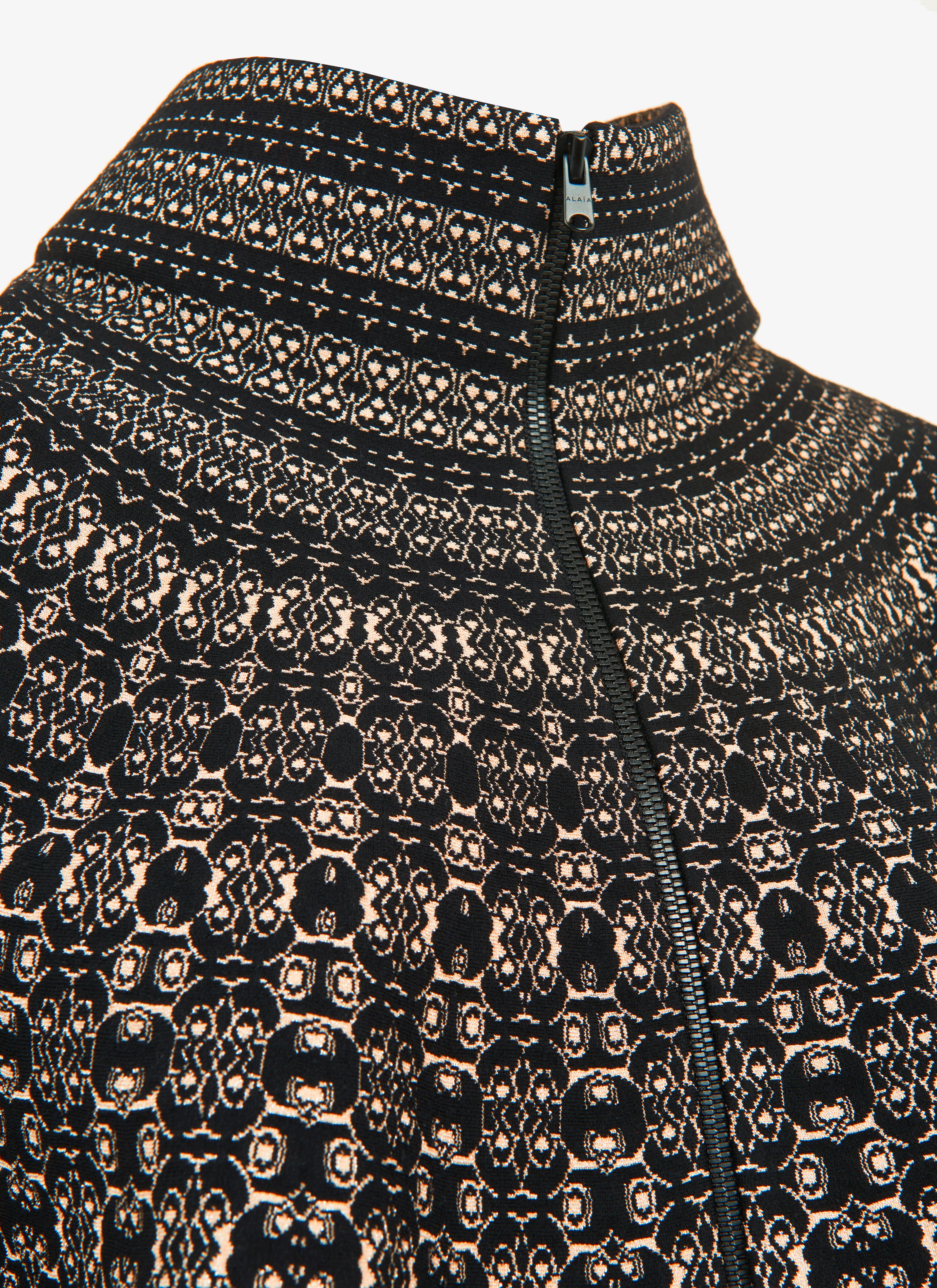Flared Knitted Cape Flared Knitted Cape - maison-alaia.com