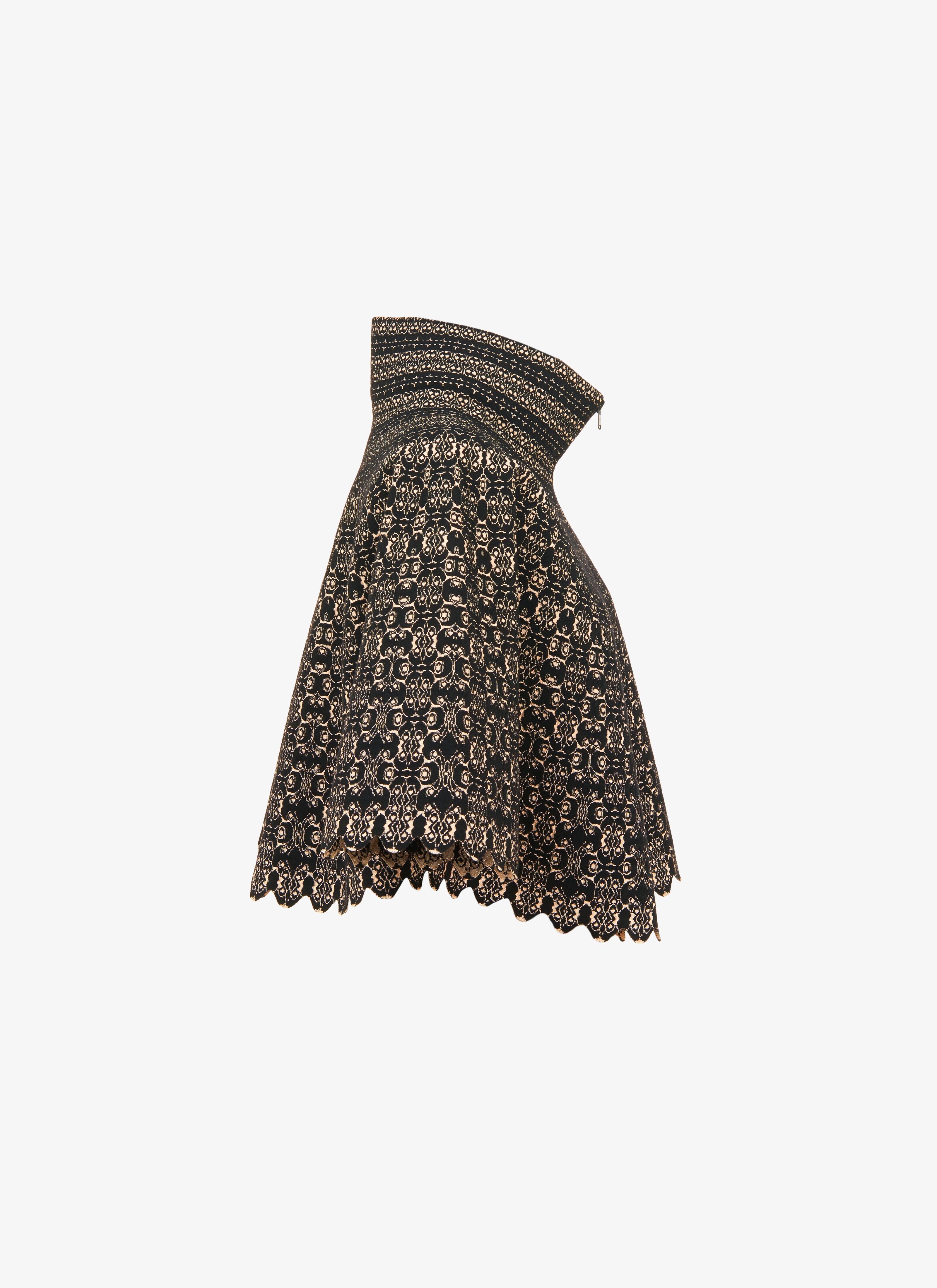 Flared Knitted Cape Flared Knitted Cape - maison-alaia.com