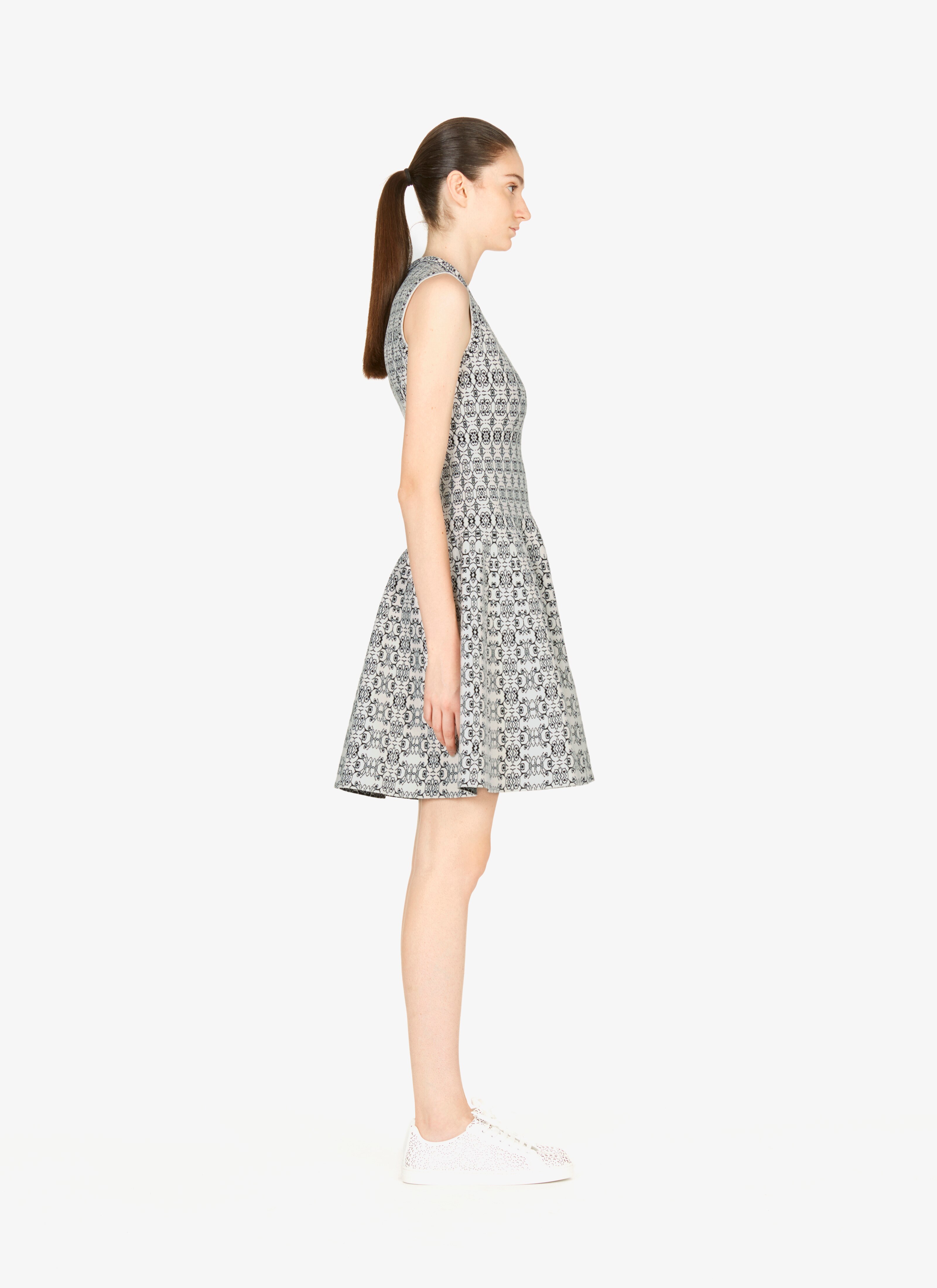 Flared Knitted Dress Flared Knitted Dress - maison-alaia.com