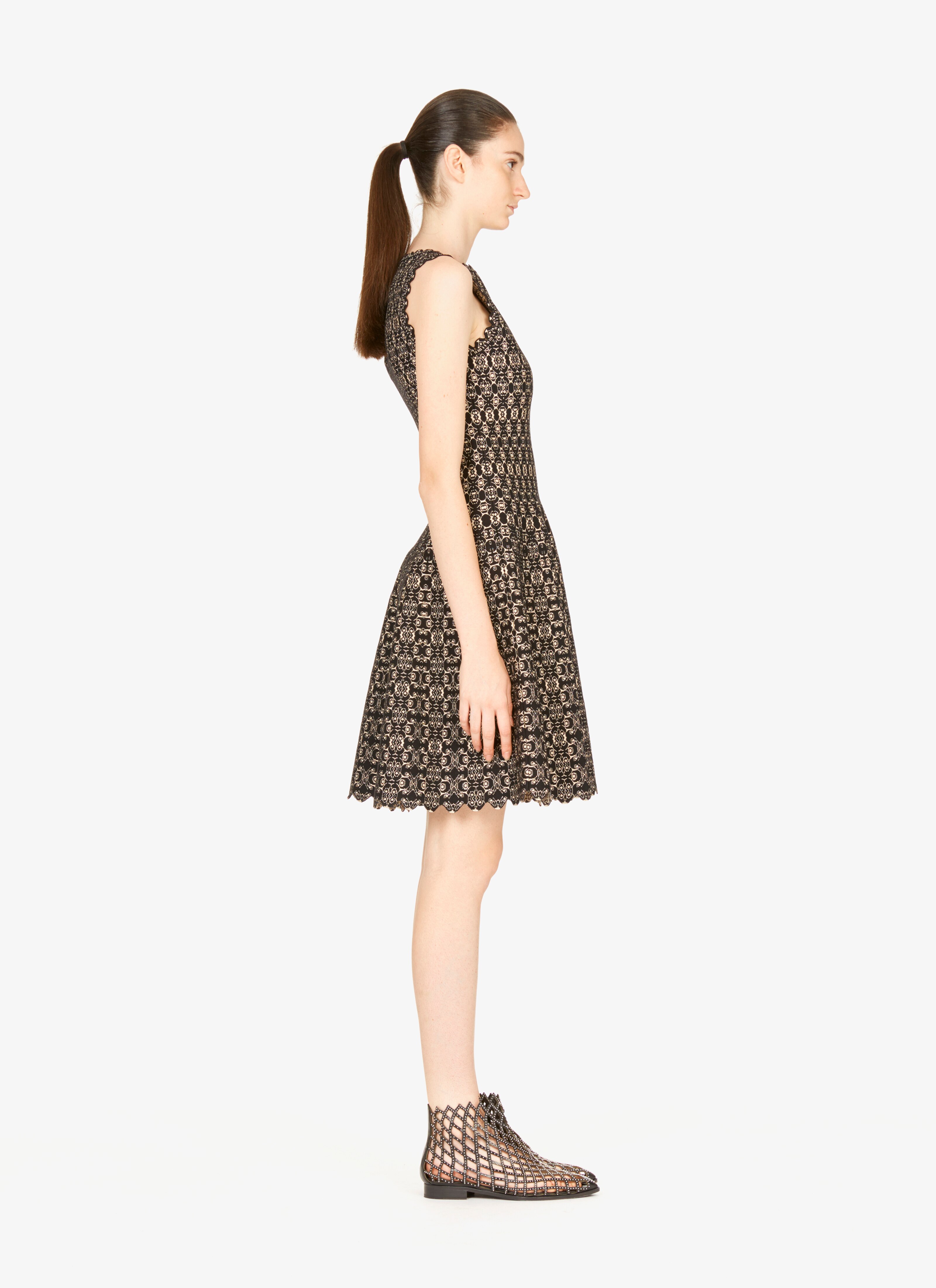 Abito Svasato In Maglia Abito Svasato In Maglia - maison-alaia.com