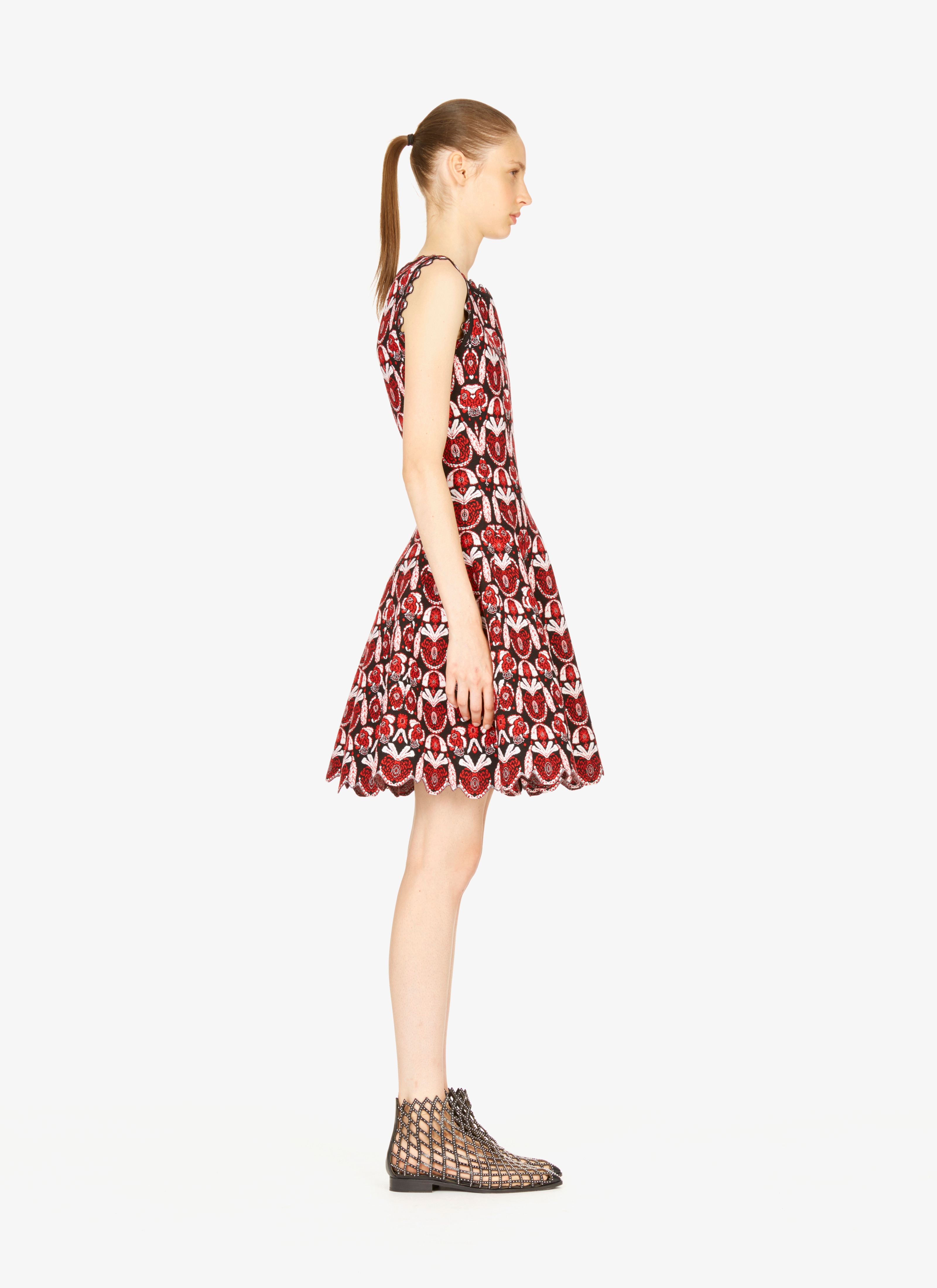 Flared Knitted Dress Flared Knitted Dress - maison-alaia.com