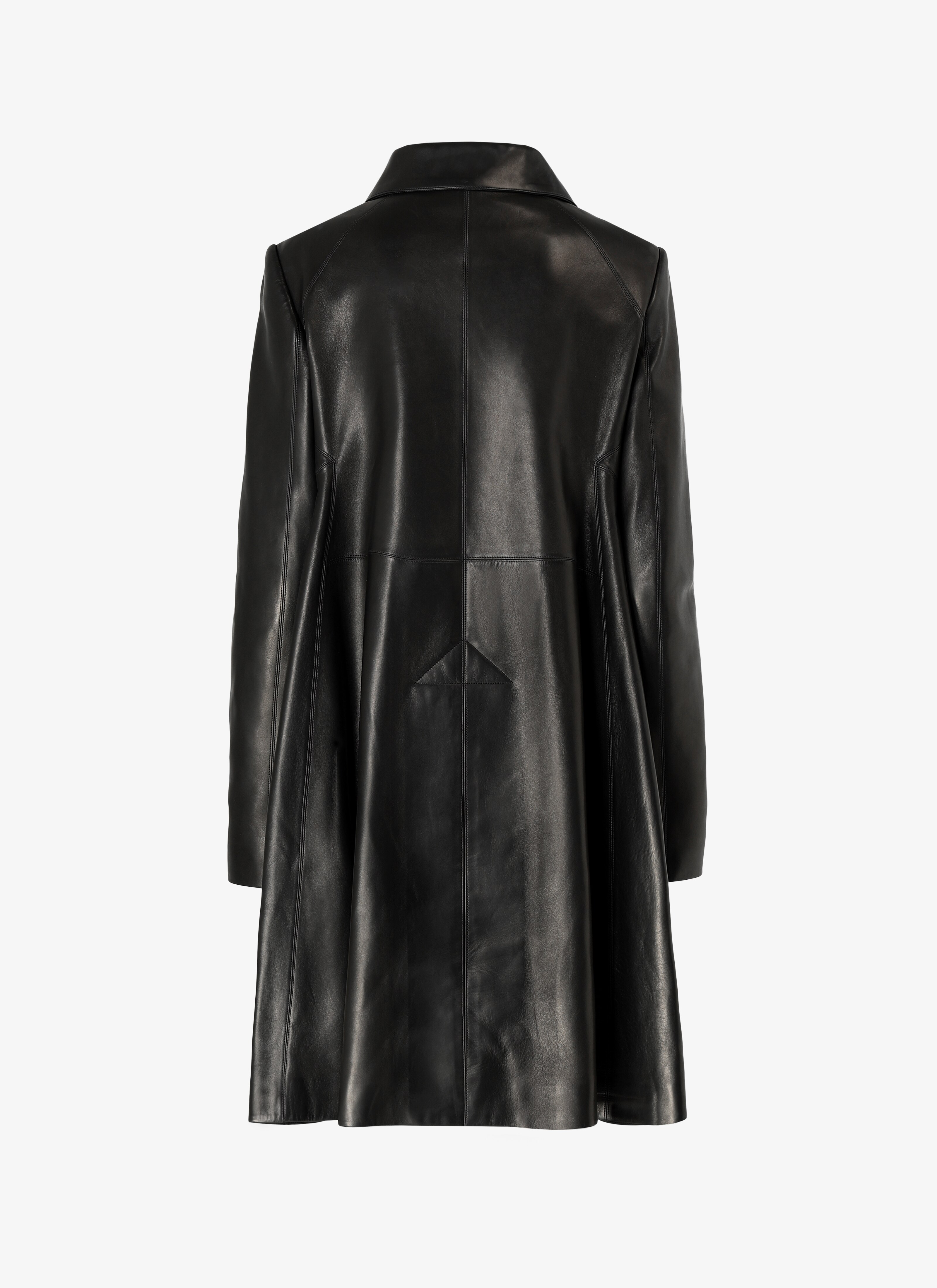 Leather Coat Leather Coat - maison-alaia.com