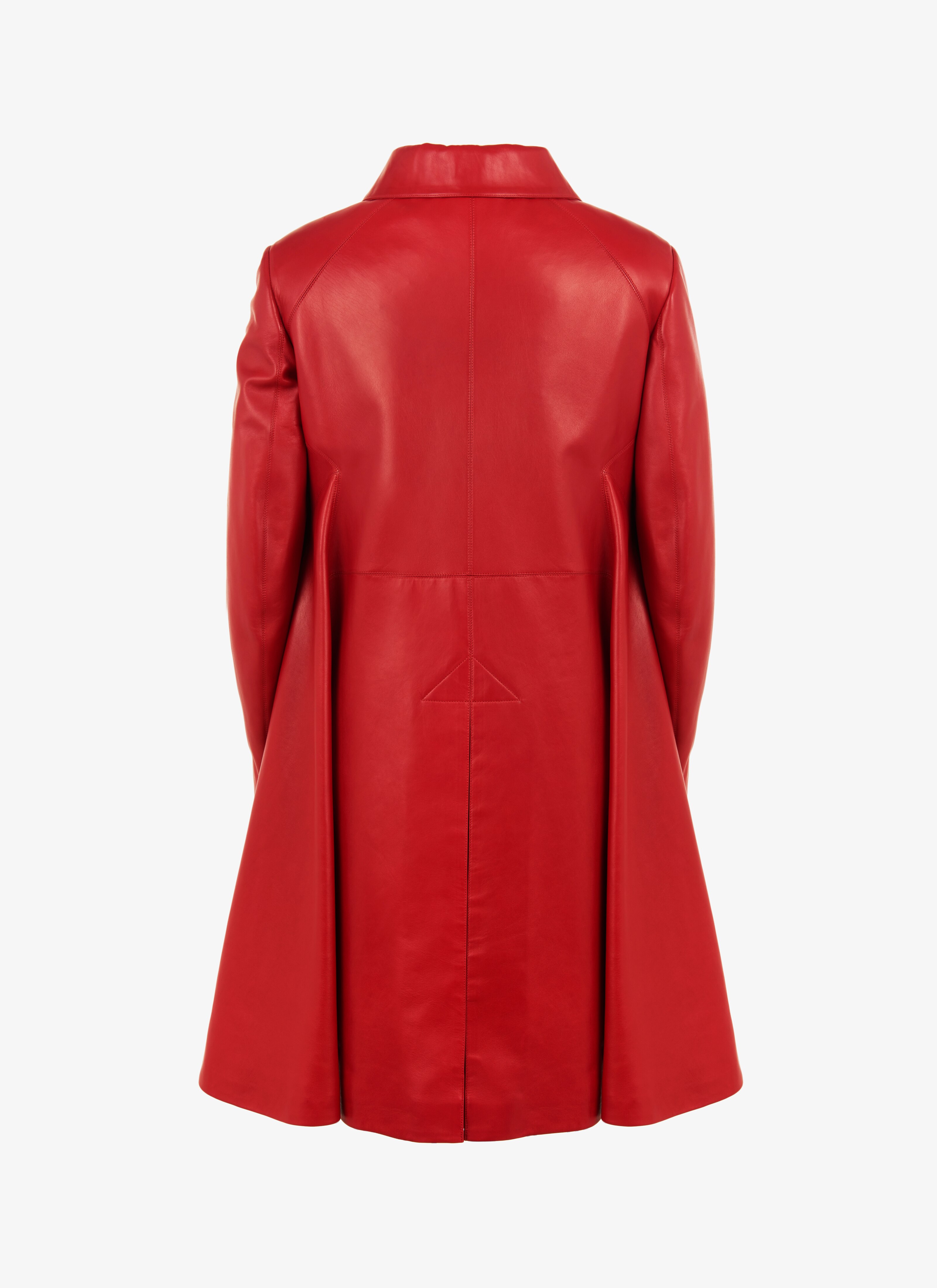 Leather Coat Leather Coat - maison-alaia.com