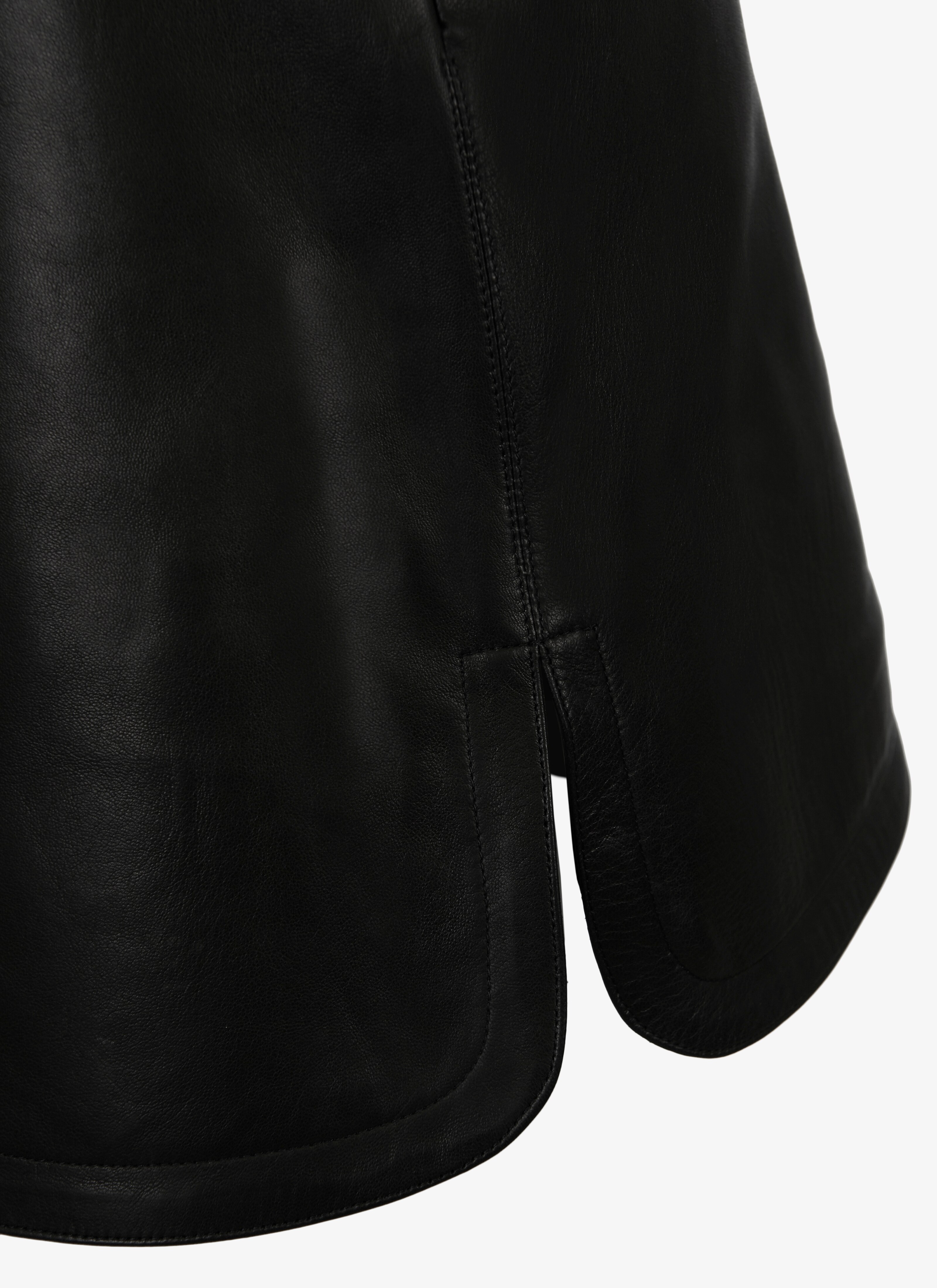 Mini Leather Skirt Mini Leather Skirt - maison-alaia.com