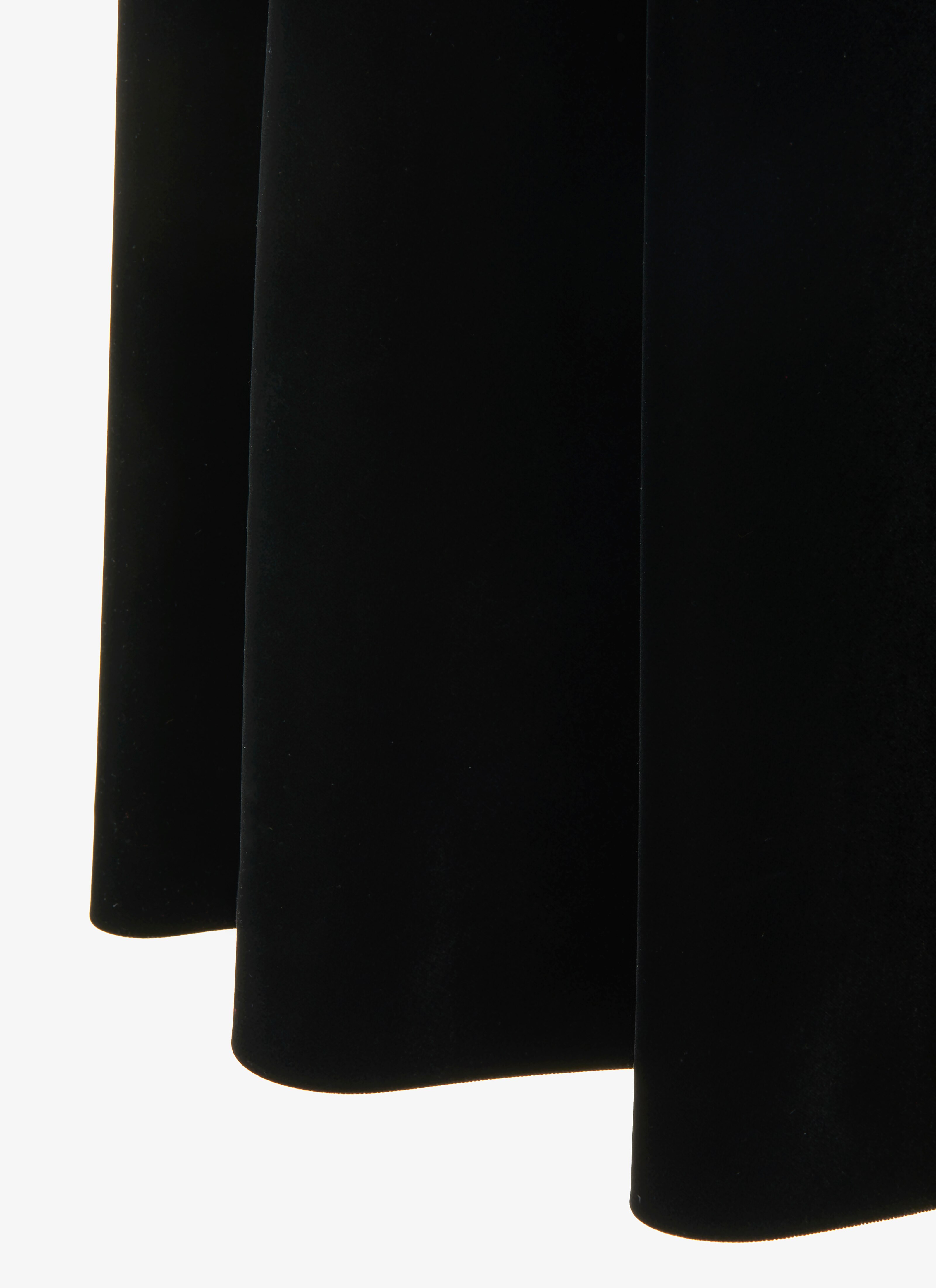 Long Velvet Skirt Long Velvet Skirt - maison-alaia.com