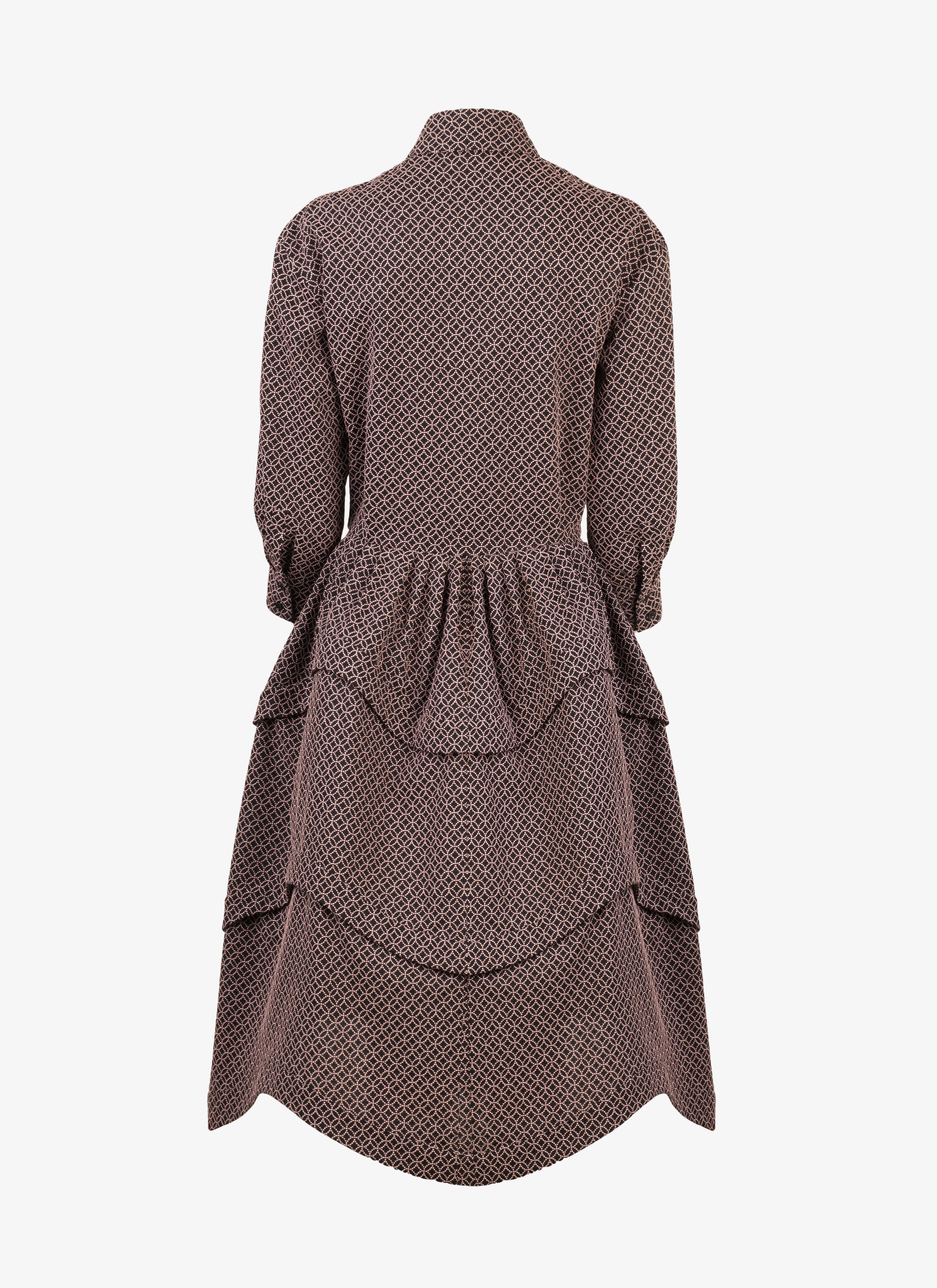 Wooven Shirt-Dress Wooven Shirt-Dress - maison-alaia.com