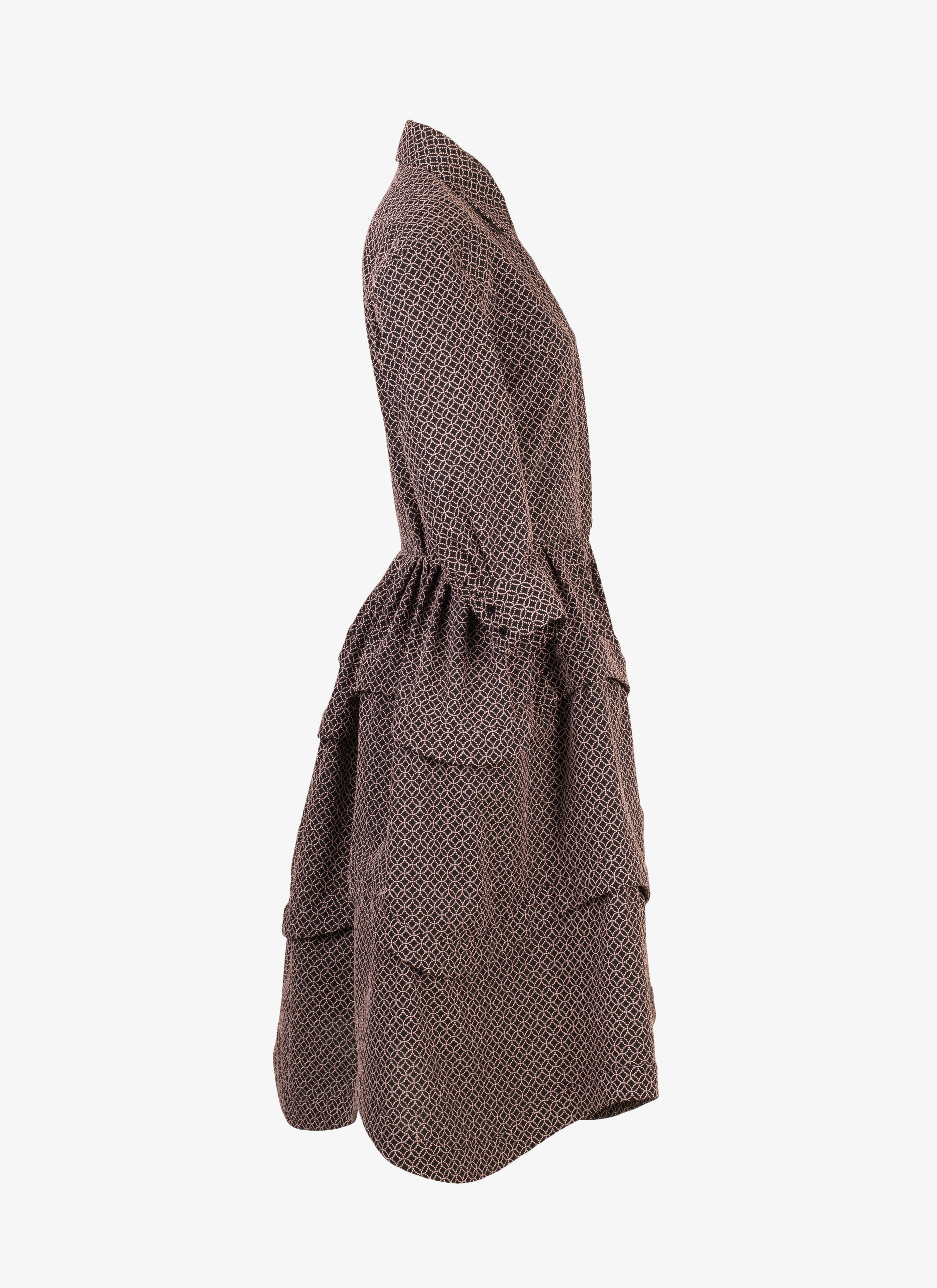 Wooven Shirt-Dress Wooven Shirt-Dress - maison-alaia.com