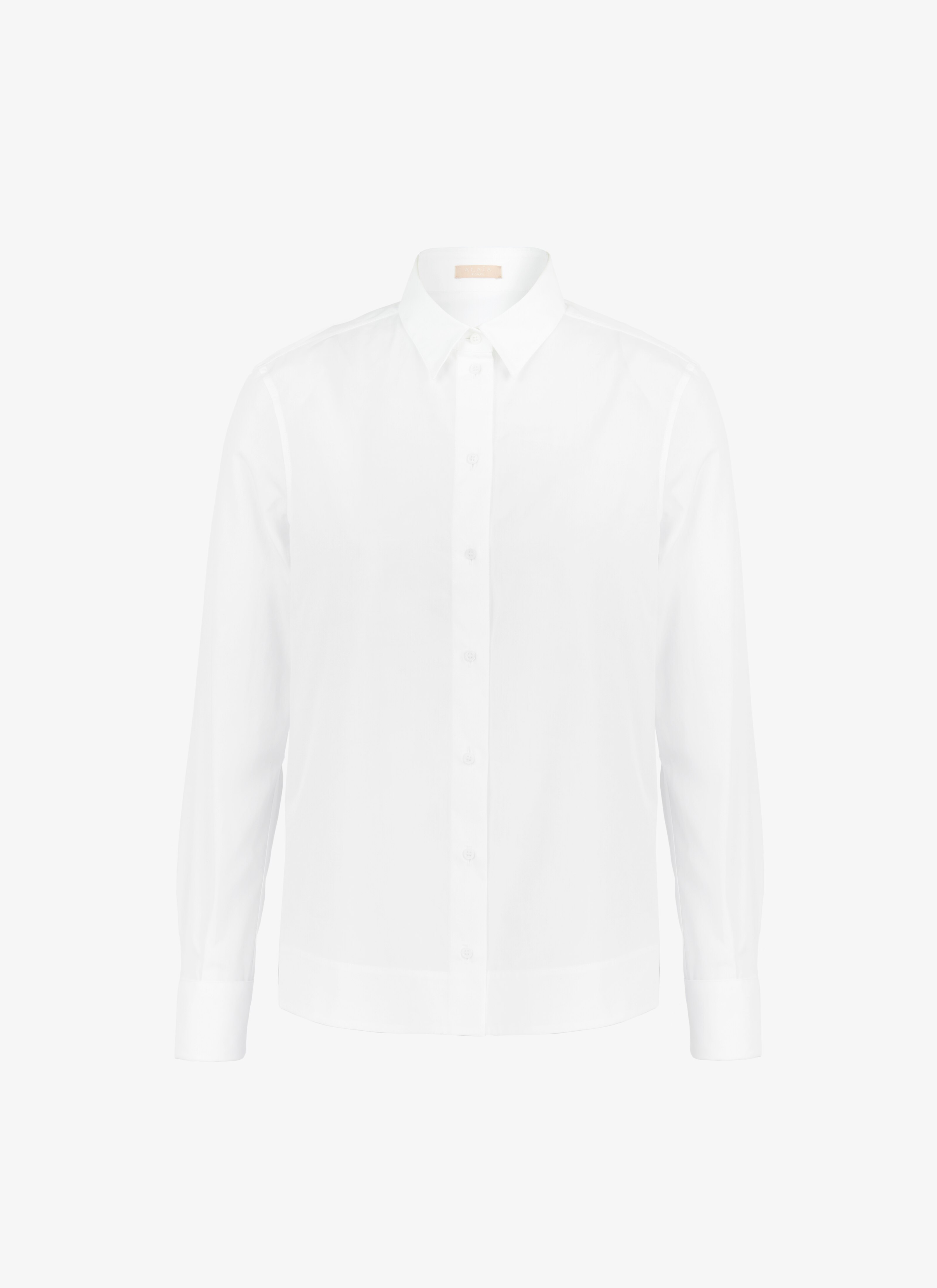 ALAÏA WHITE TAILORED SHIRT