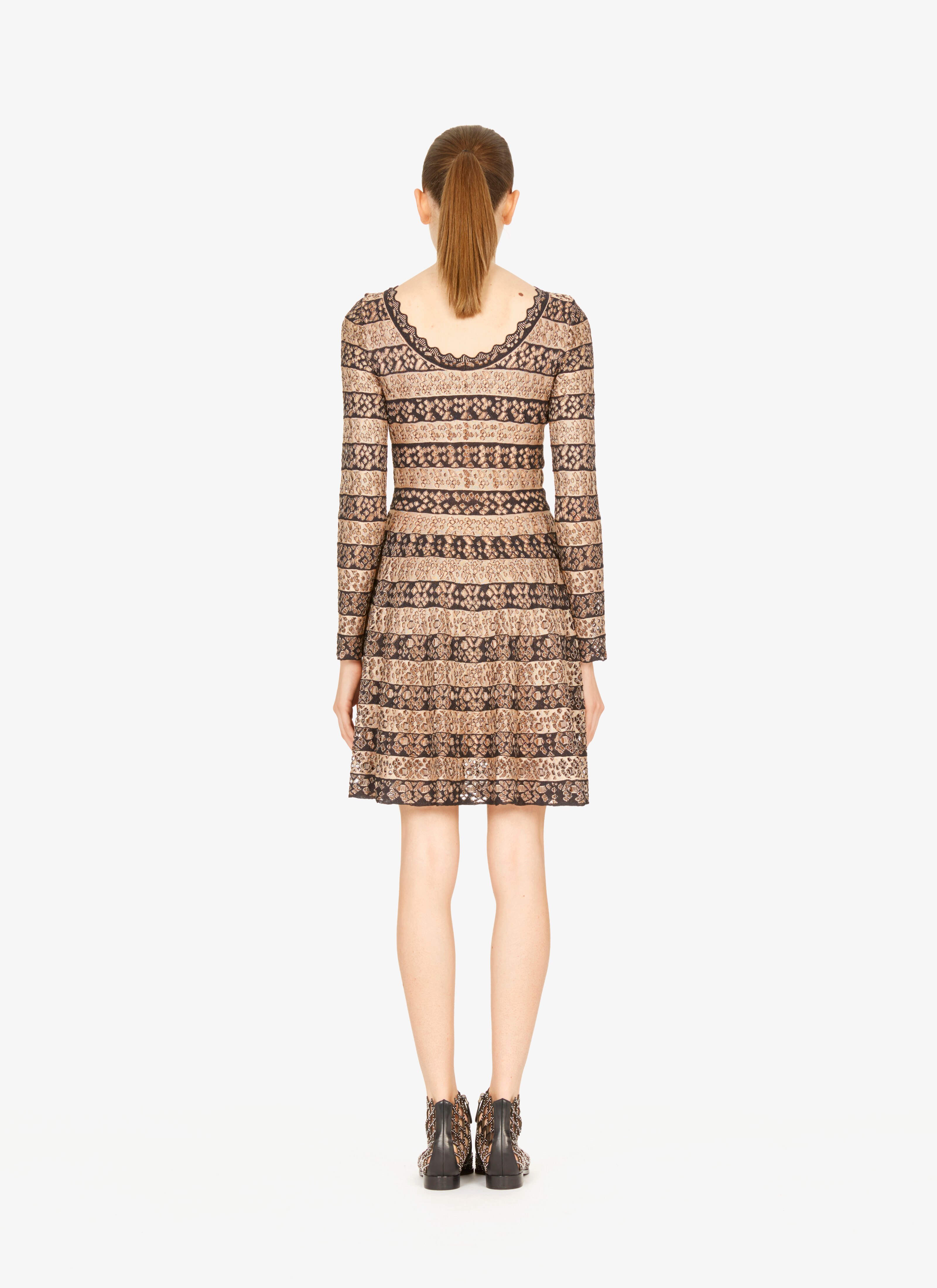 Abito Svasato In Maglia Abito Svasato In Maglia - maison-alaia.com