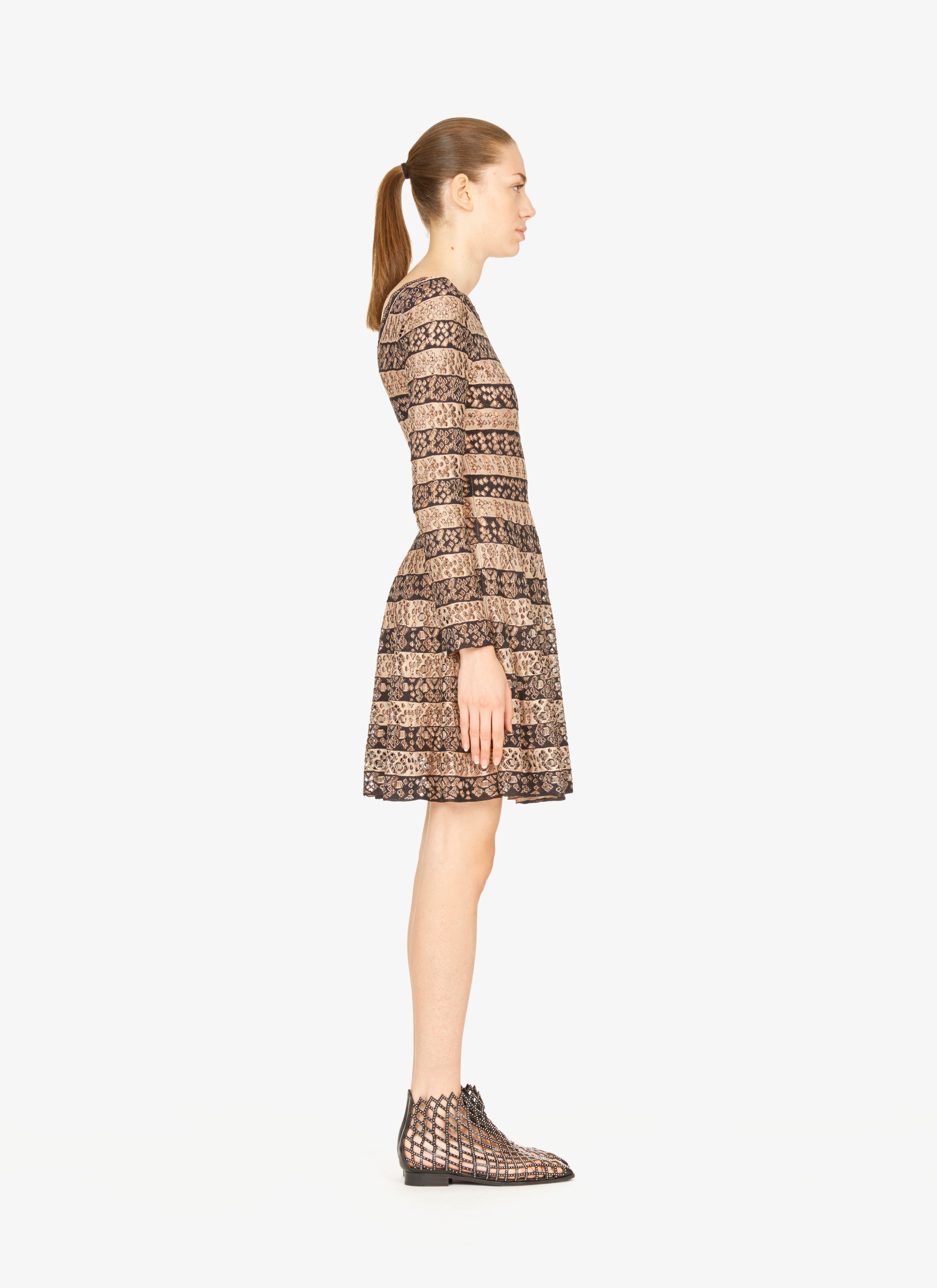 Abito Svasato In Maglia Abito Svasato In Maglia - maison-alaia.com