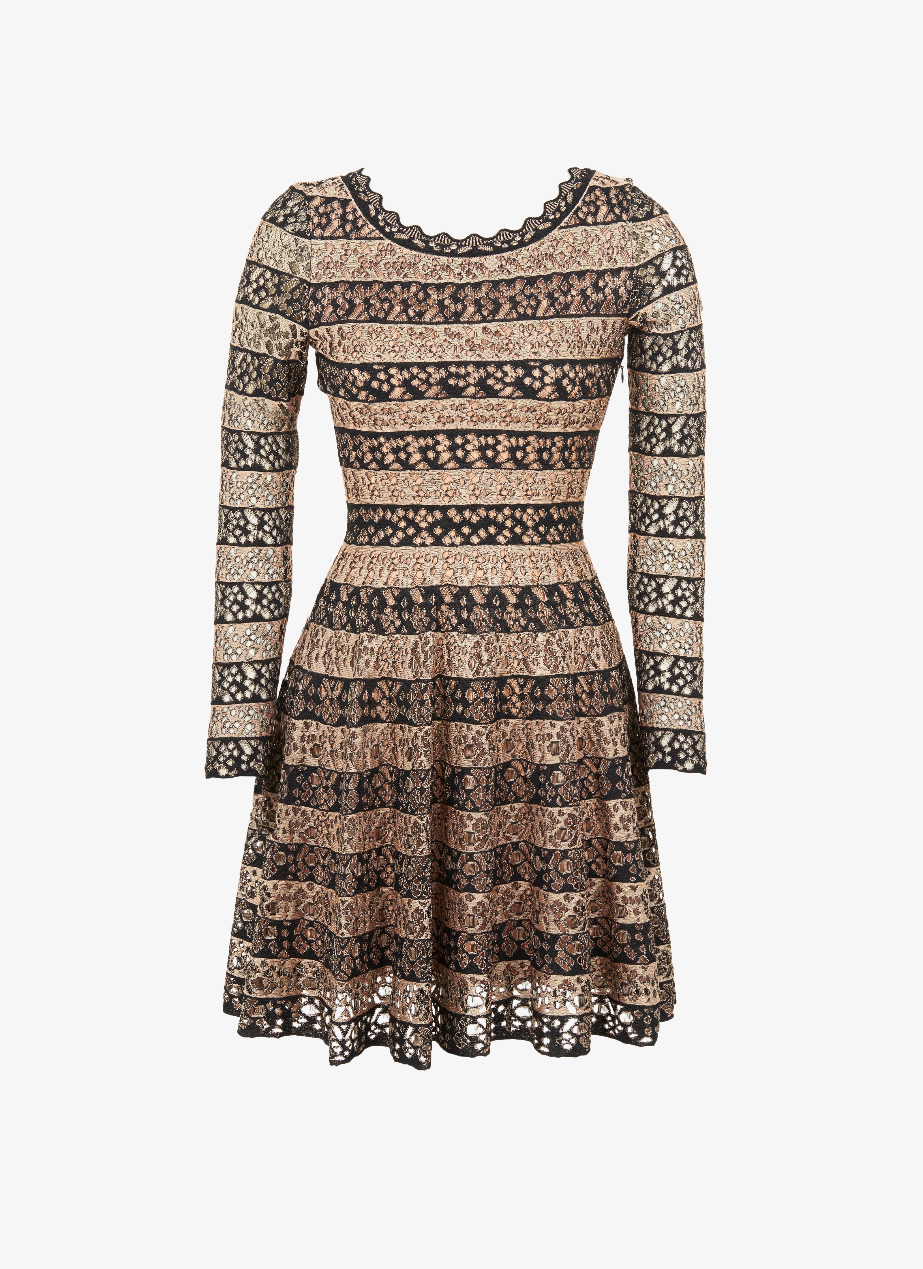 Abito Svasato In Maglia Abito Svasato In Maglia - maison-alaia.com