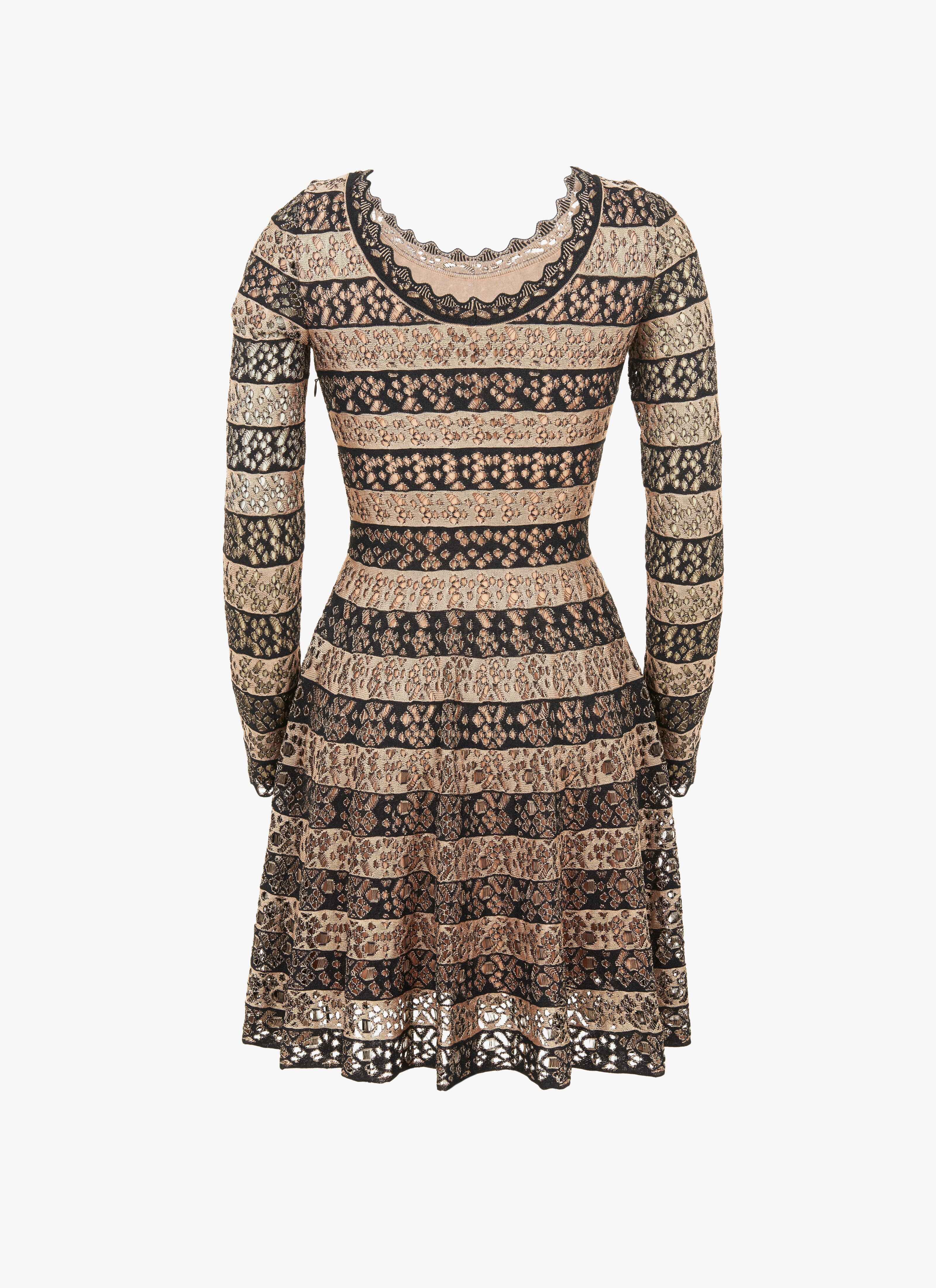 Abito Svasato In Maglia Abito Svasato In Maglia - maison-alaia.com
