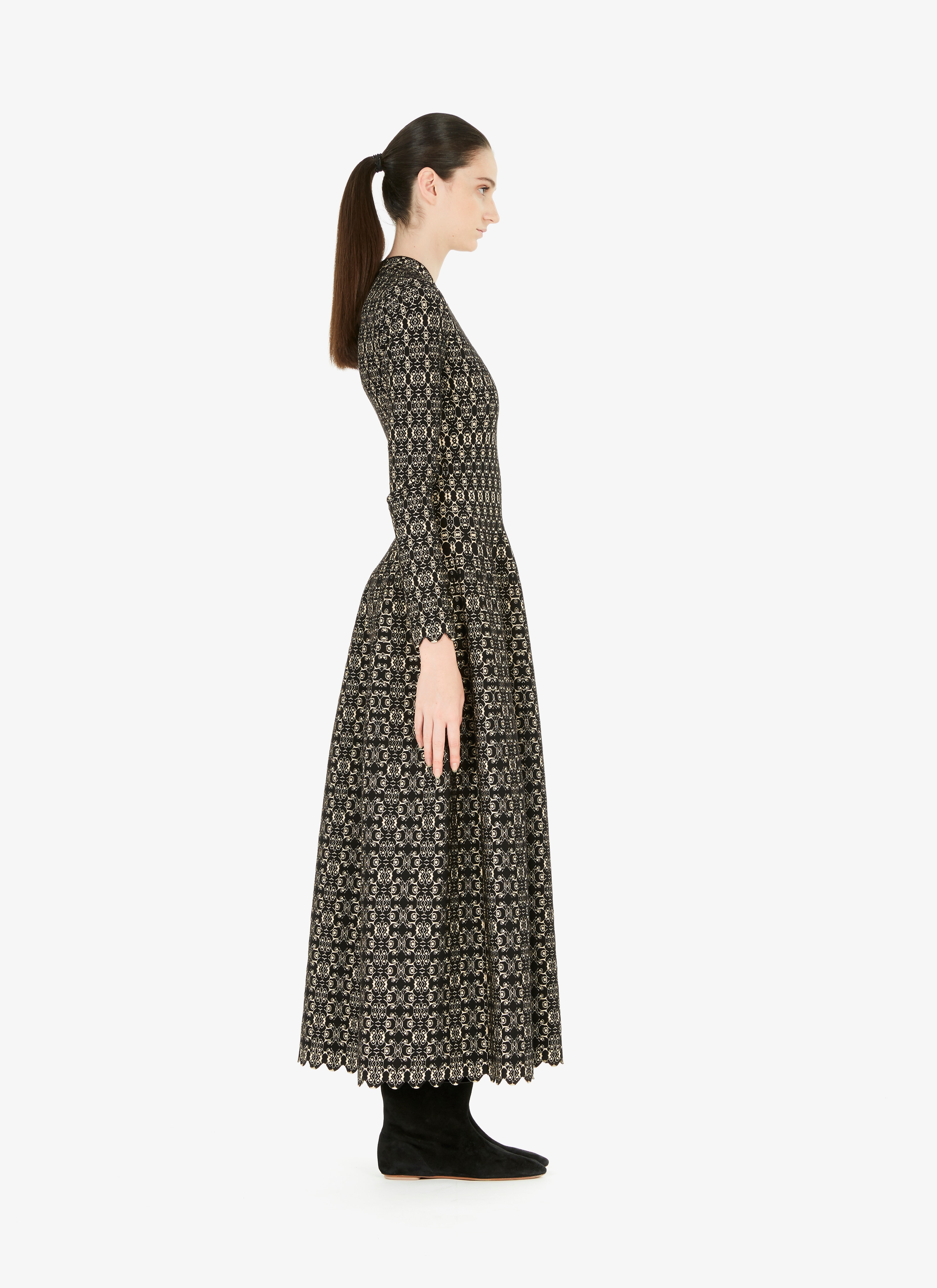 Long Knitted Dress Long Knitted Dress - maison-alaia.com
