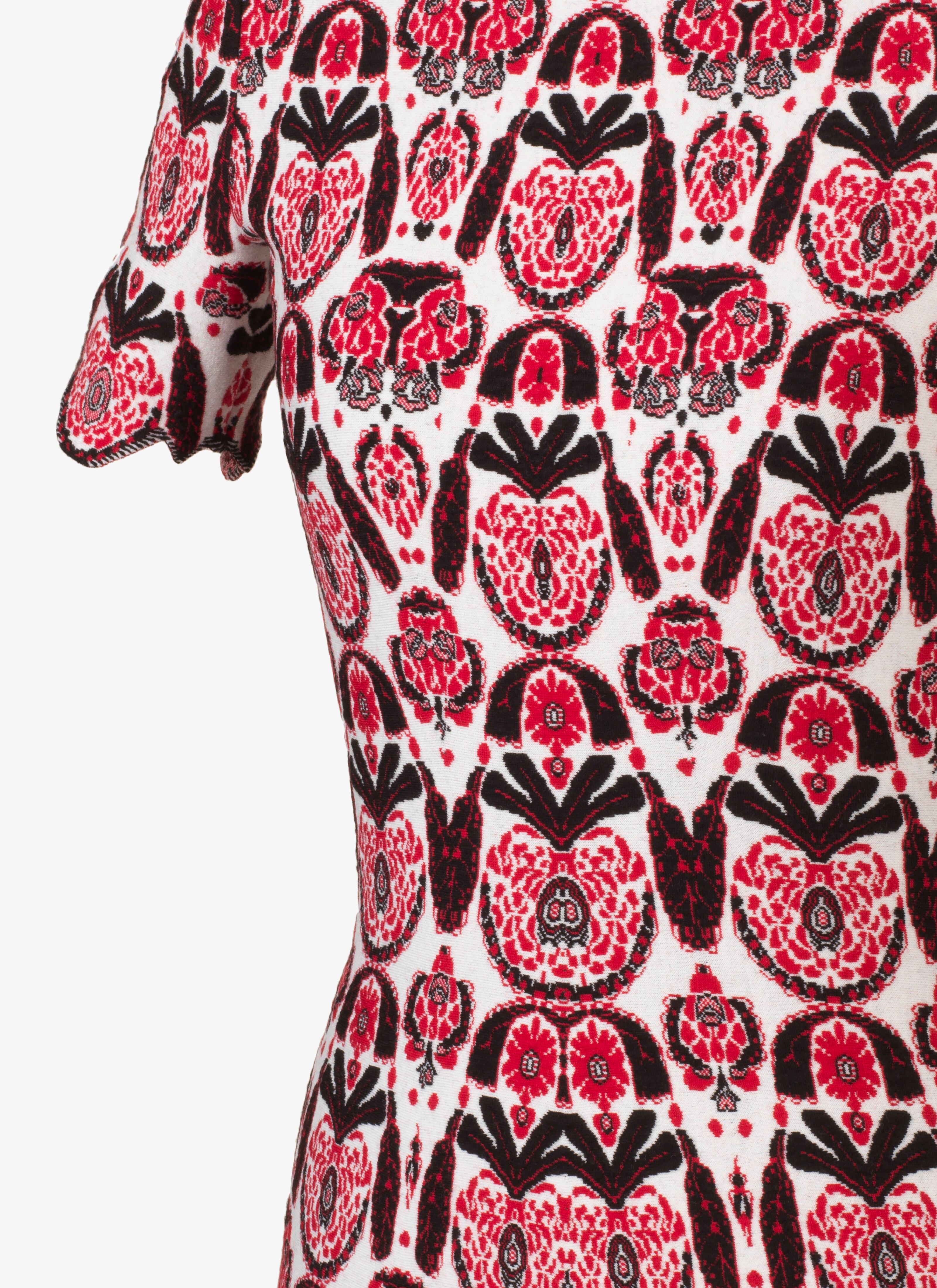 Long Flared Knitted Dress Long Flared Knitted Dress - maison-alaia.com