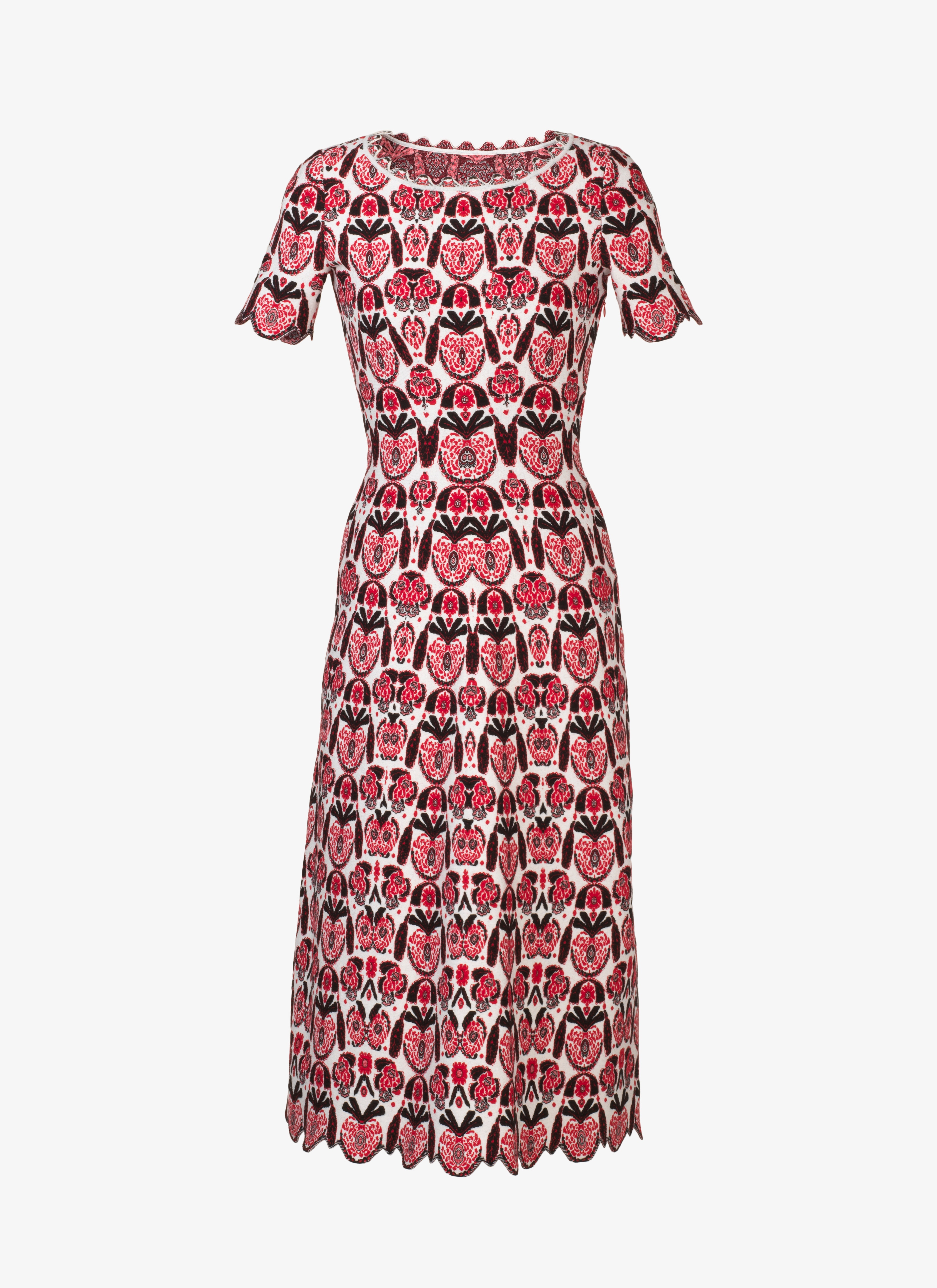 Long Flared Knitted Dress Long Flared Knitted Dress - maison-alaia.com
